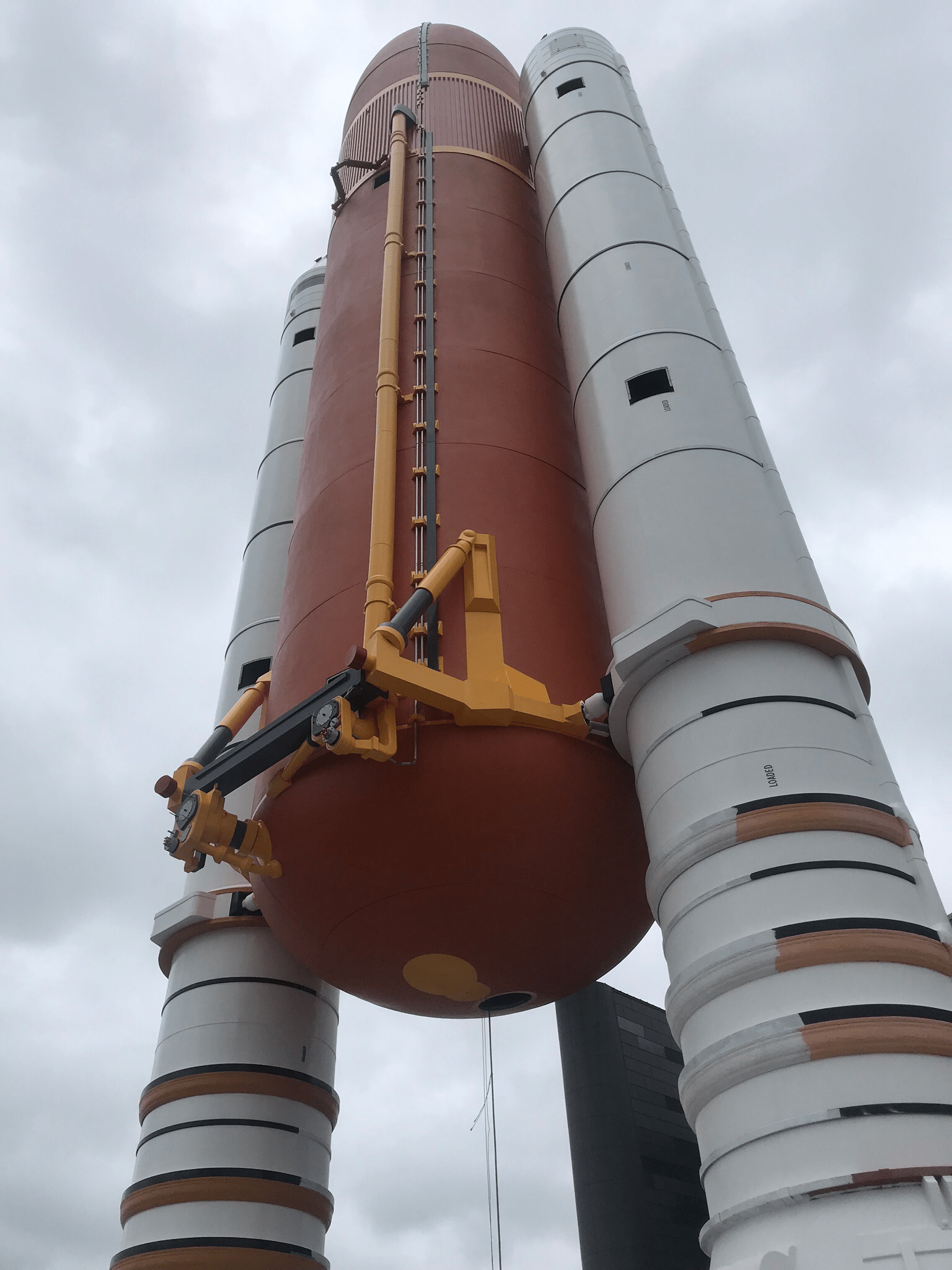 Seeing two rocket strapped to a massive fuel tank r/nasa