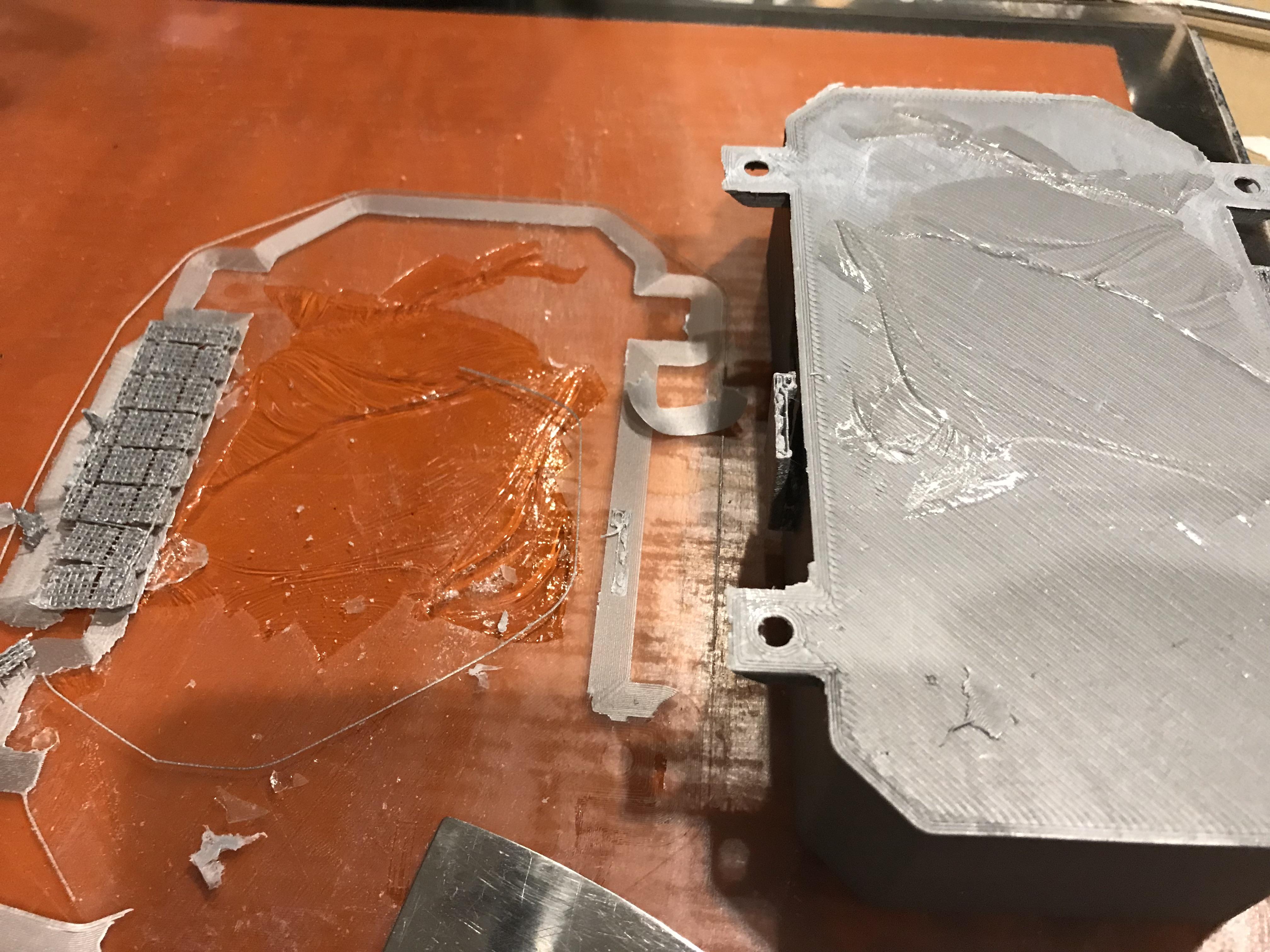 Printed ABS directly onto the heated print bed with a layer of Woodglue