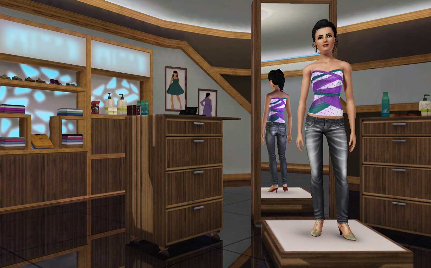 How many of you actually played stylist profesion r/thesims