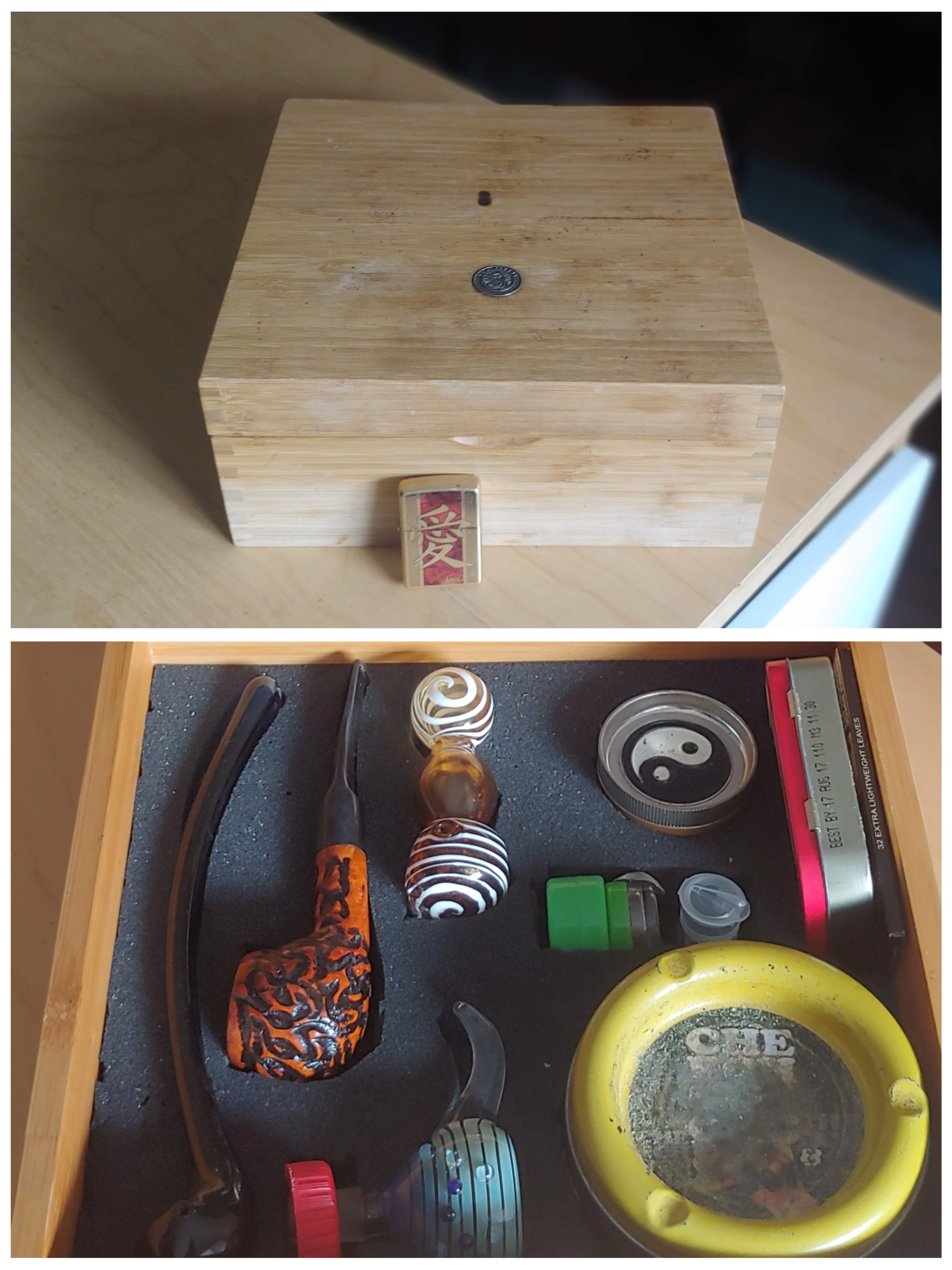 Fellow Tokers of Reddit! Happy 420! What do you think of my stash box