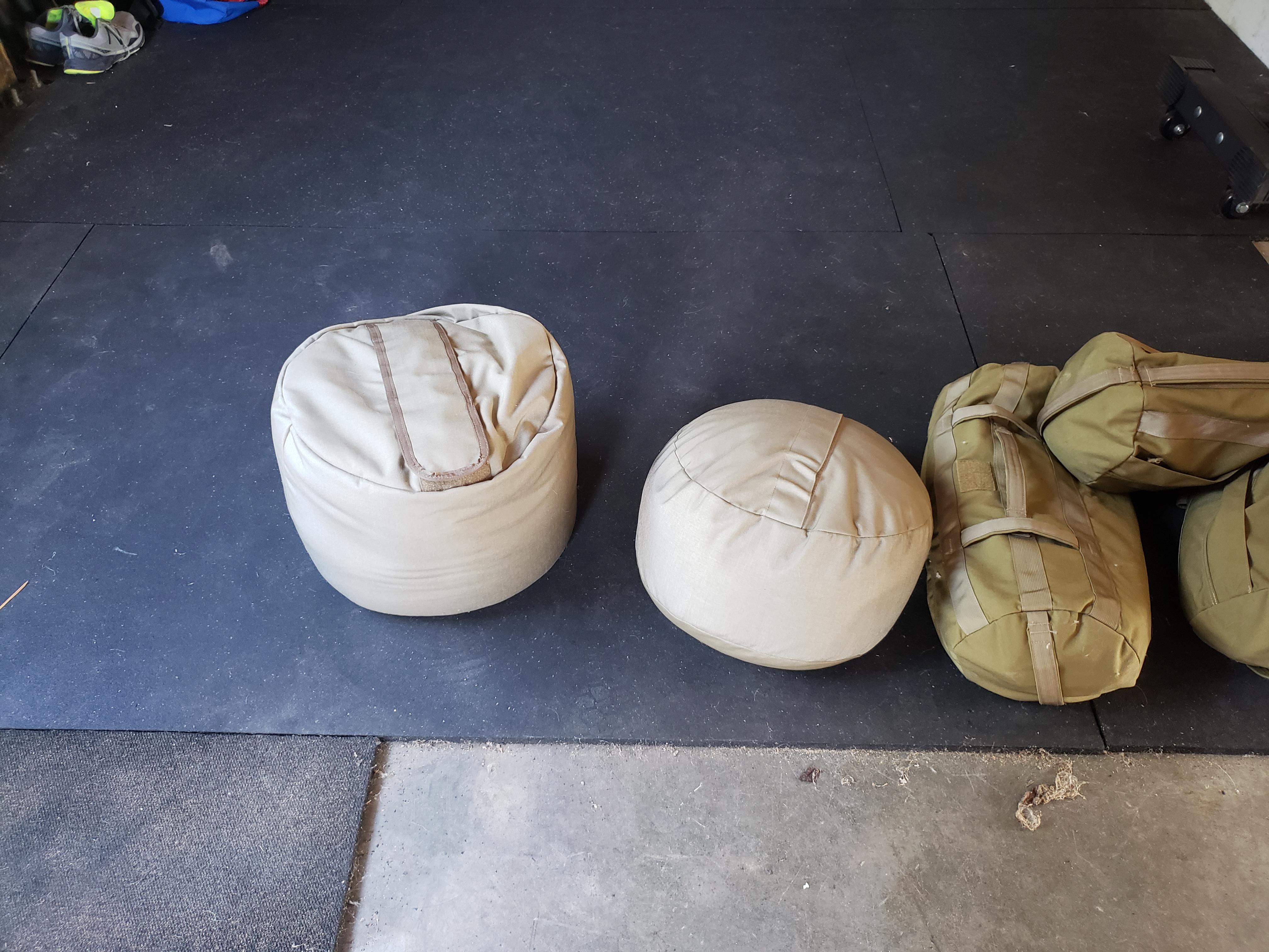 DIY Strongman Sandbags r/homegym