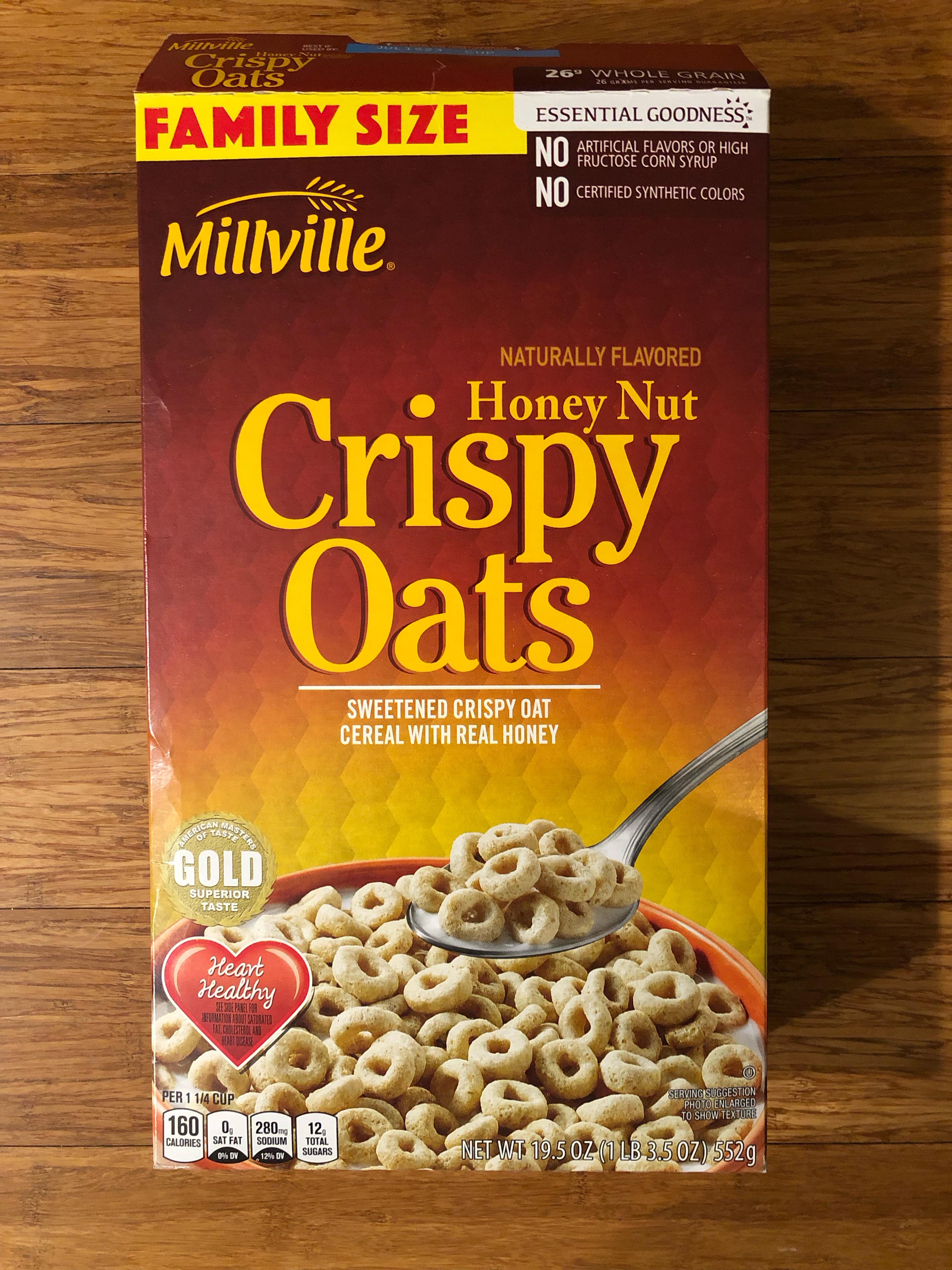 Honey nut crispy oats r/crappyoffbrands