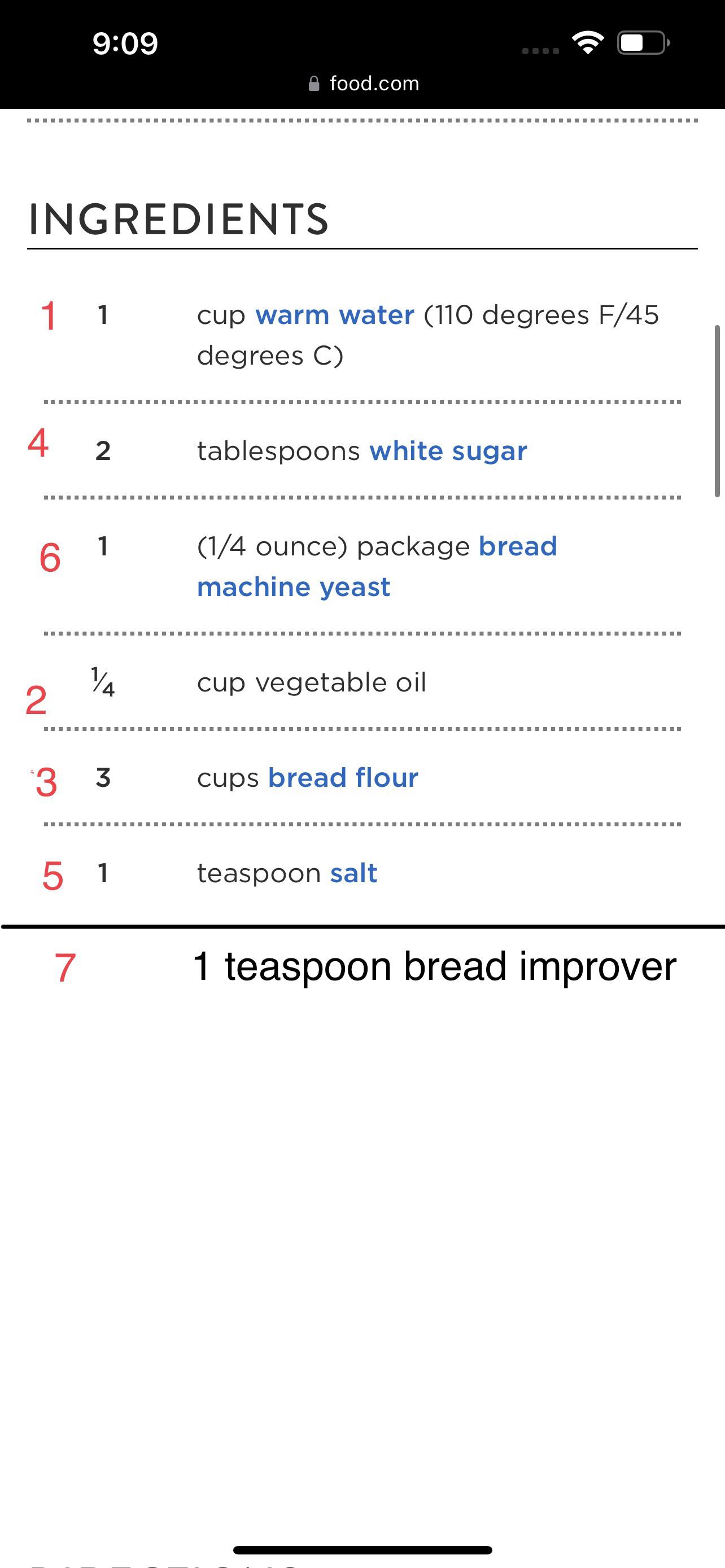 Best white bread recipe I’ve used so far. I put the order of