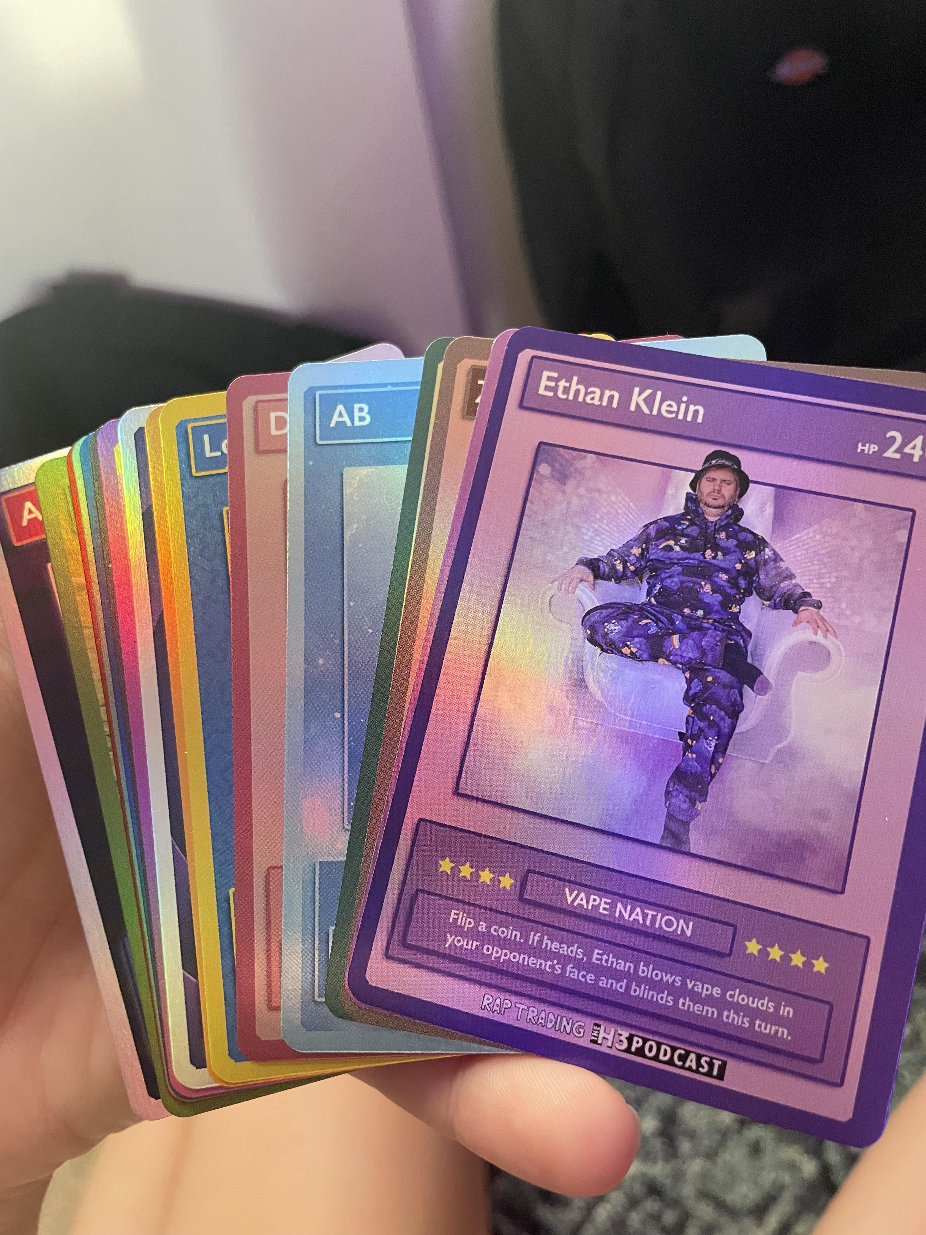 Got the H3 trading cards yesterday 🫣 r/h3h3productions