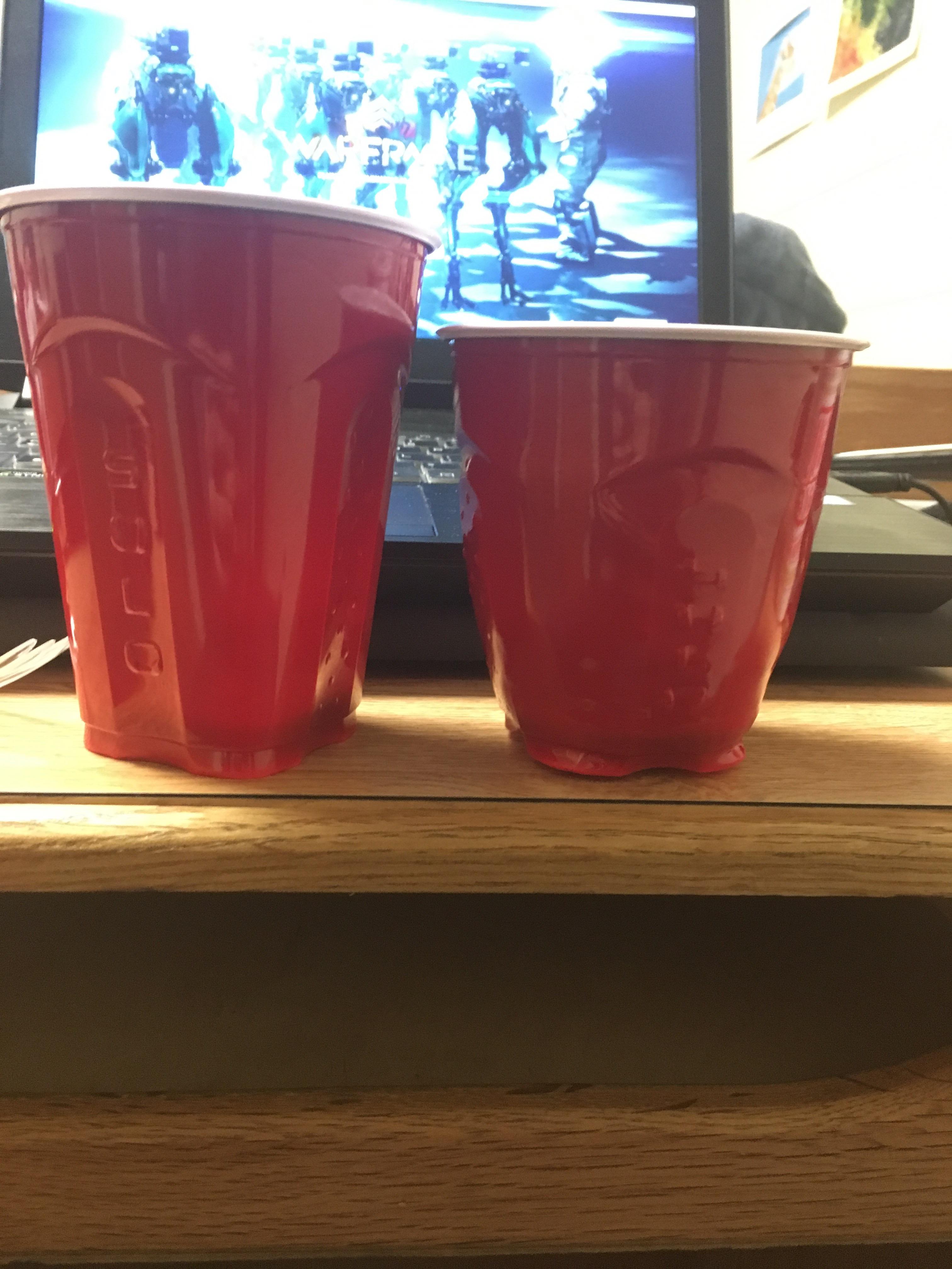 I was boiling water in a solo cup (I'm in college ok) and it melted r