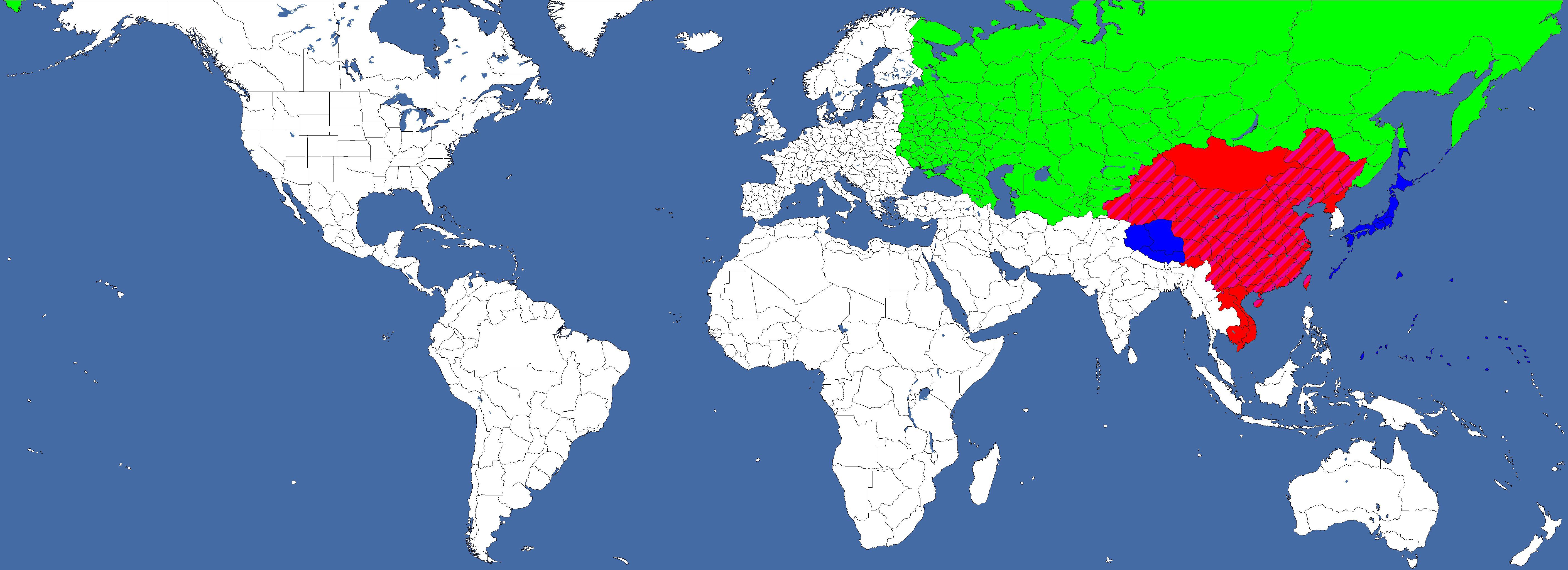 Maximum Borders Series 19 Communist China r/hoi4