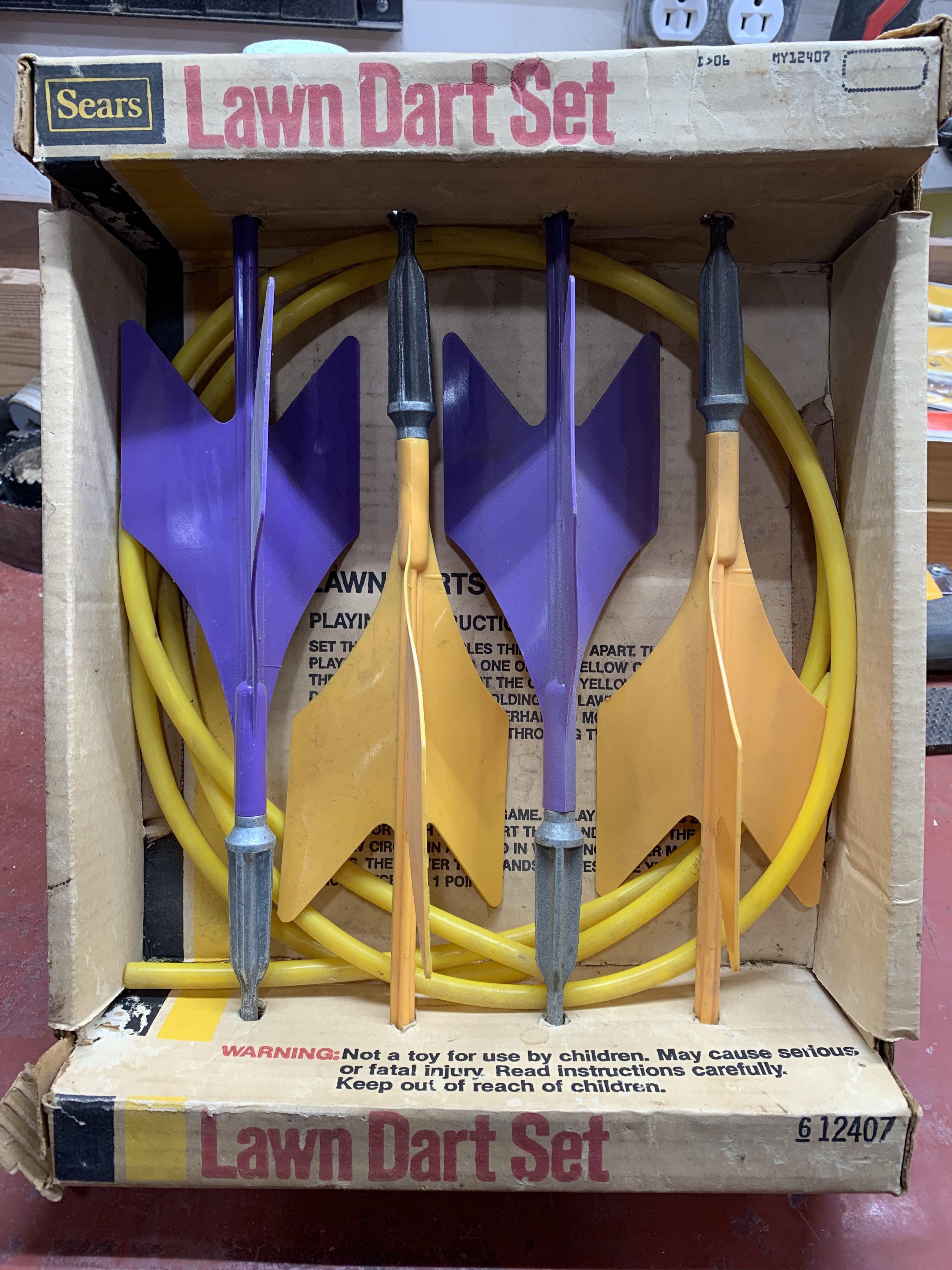 Lawn Darts were insane. r/nostalgia