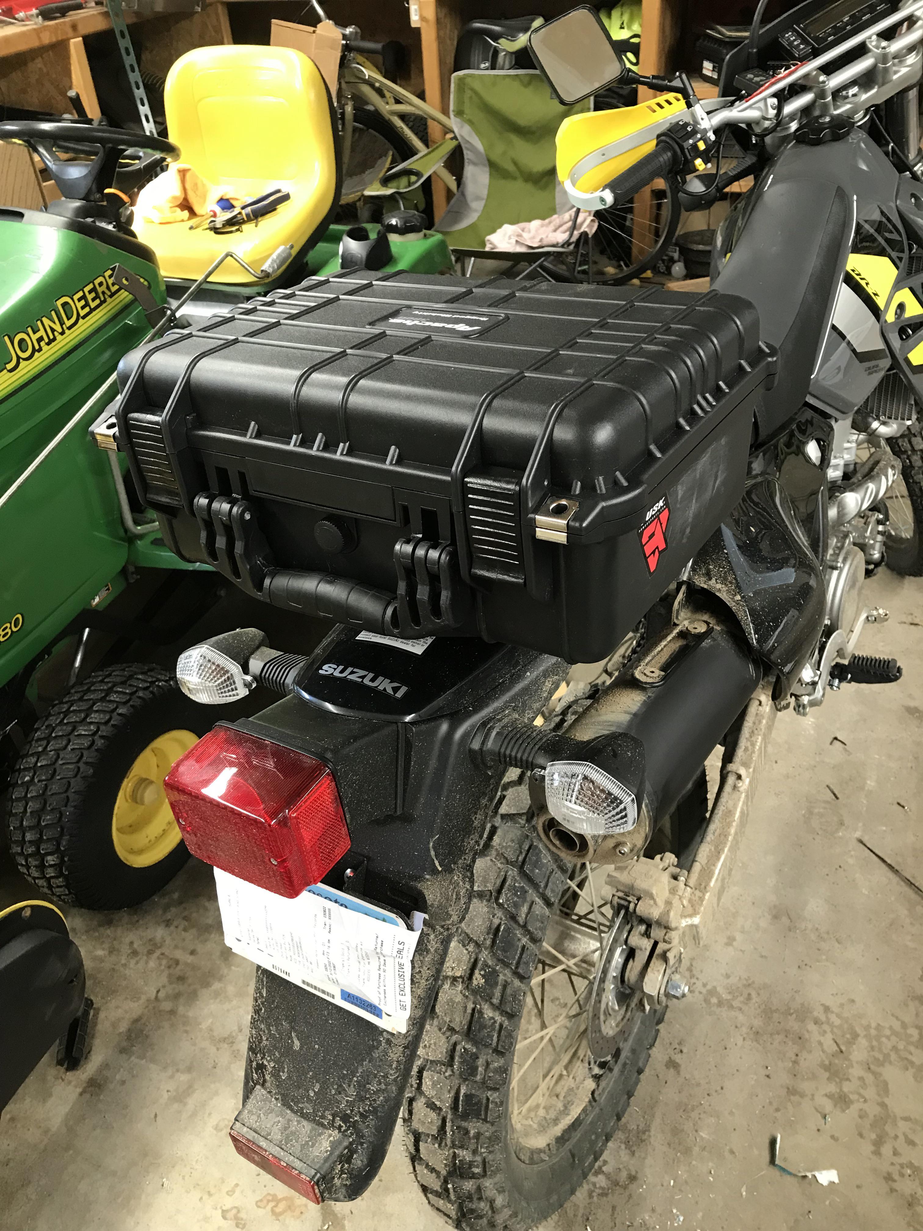 Good weekend case from harbor freight r/DRZ400