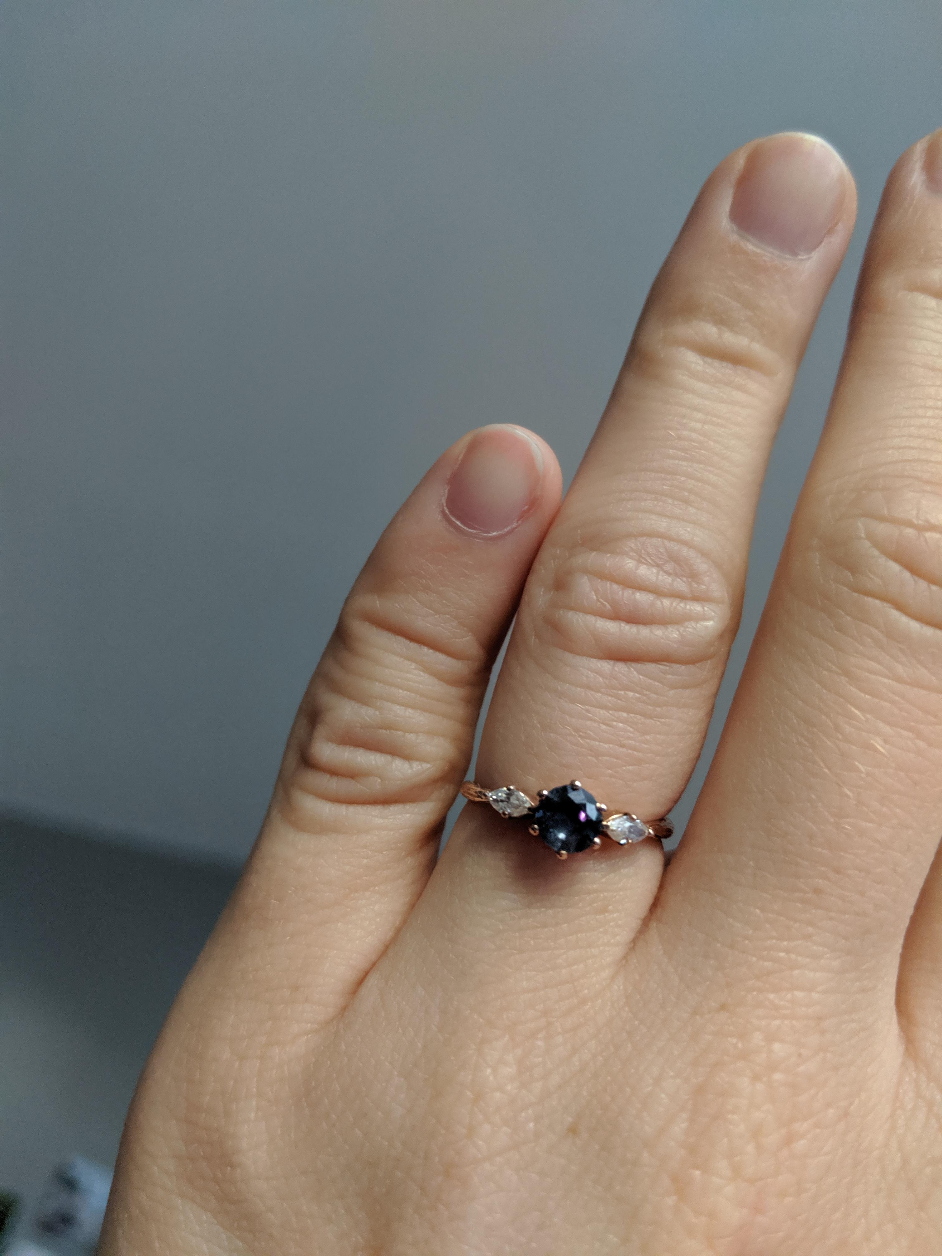 Help! Is my engagement ring too tight?? r/weddingplanning