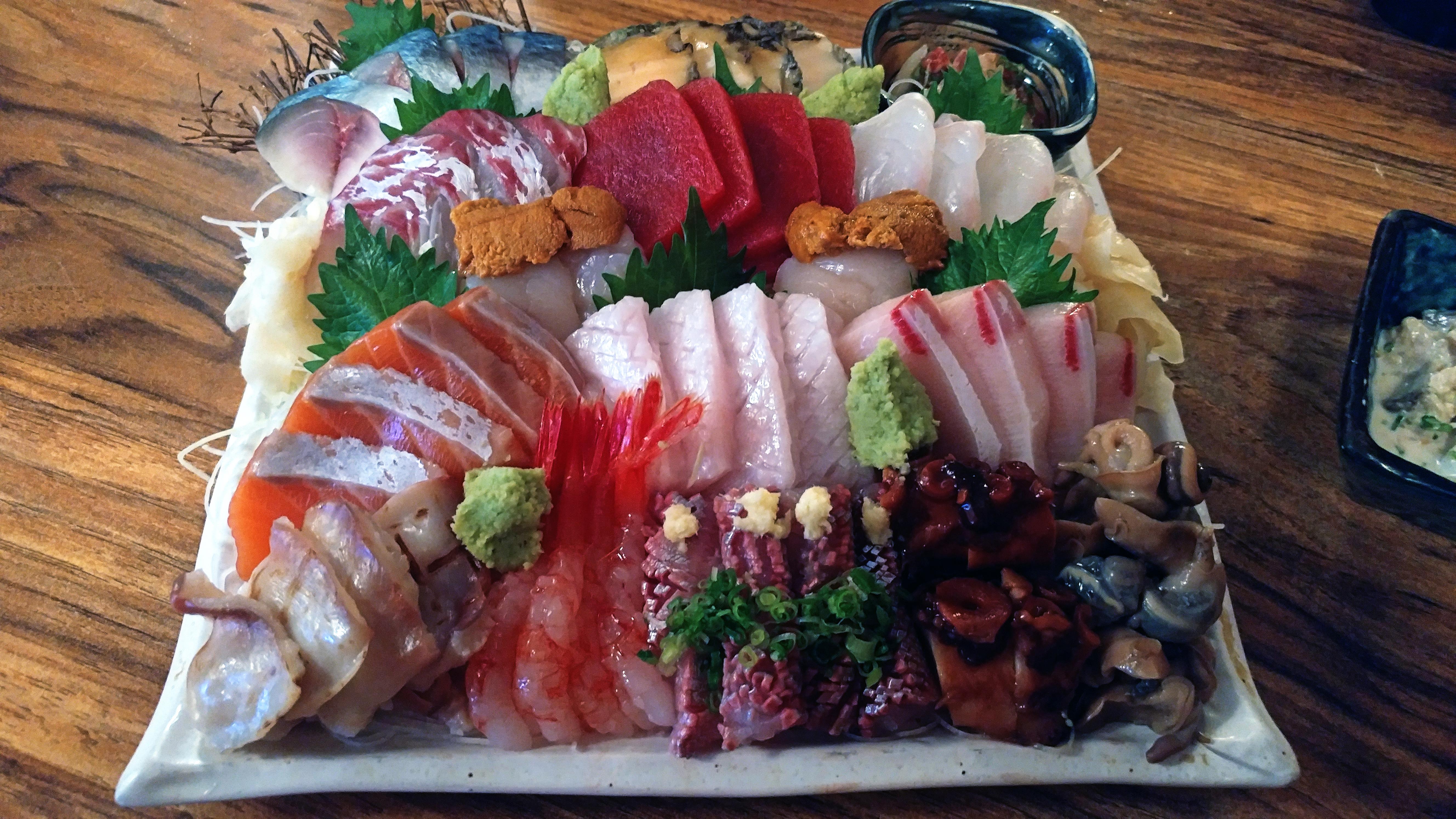 Sashimi platter 3/24/18 Gangnam, South Korea r/FoodPorn