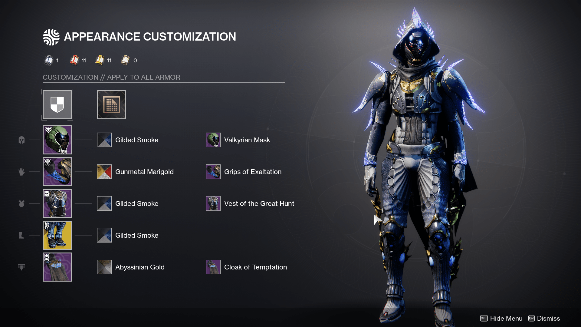 StarEater Hunter ) Went with Atlantean/Deep theme for this one r