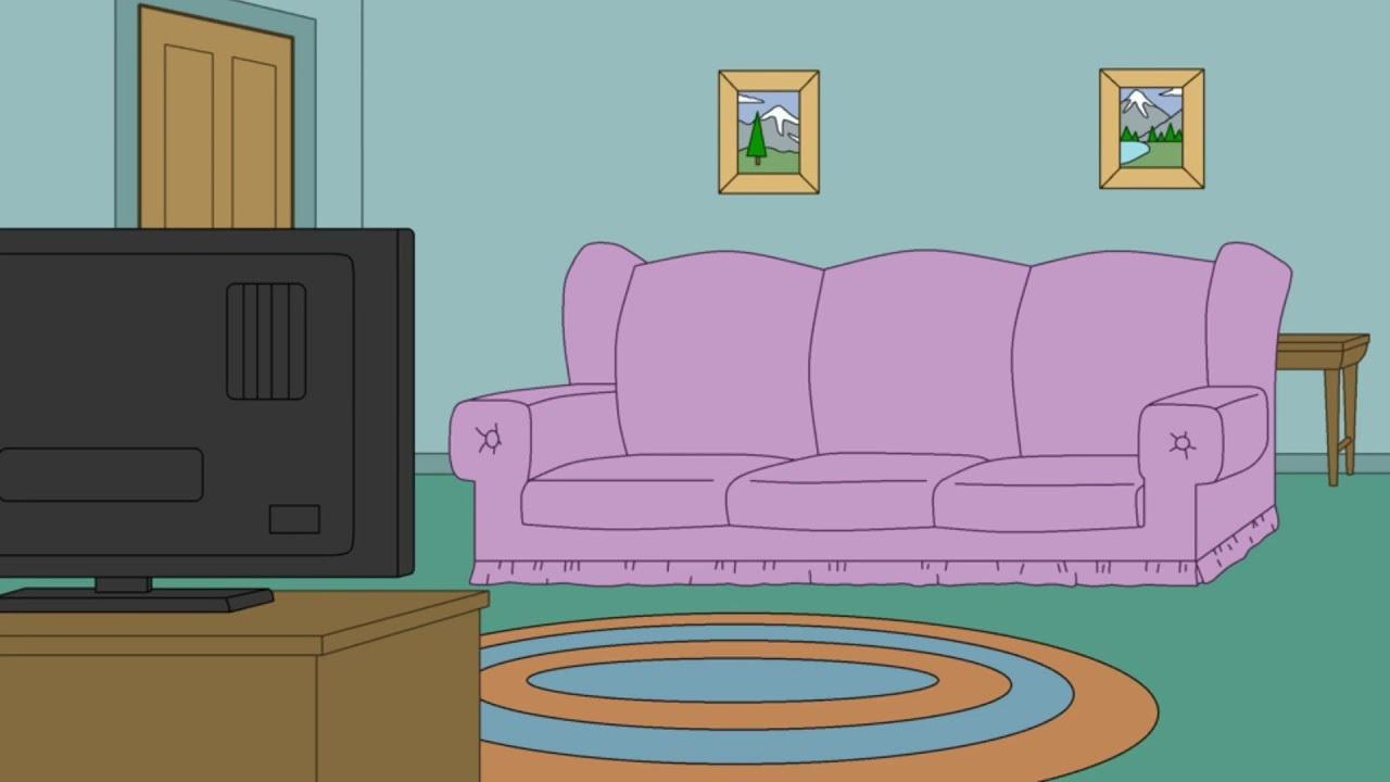Family Guy couch r/zoombackgrounds