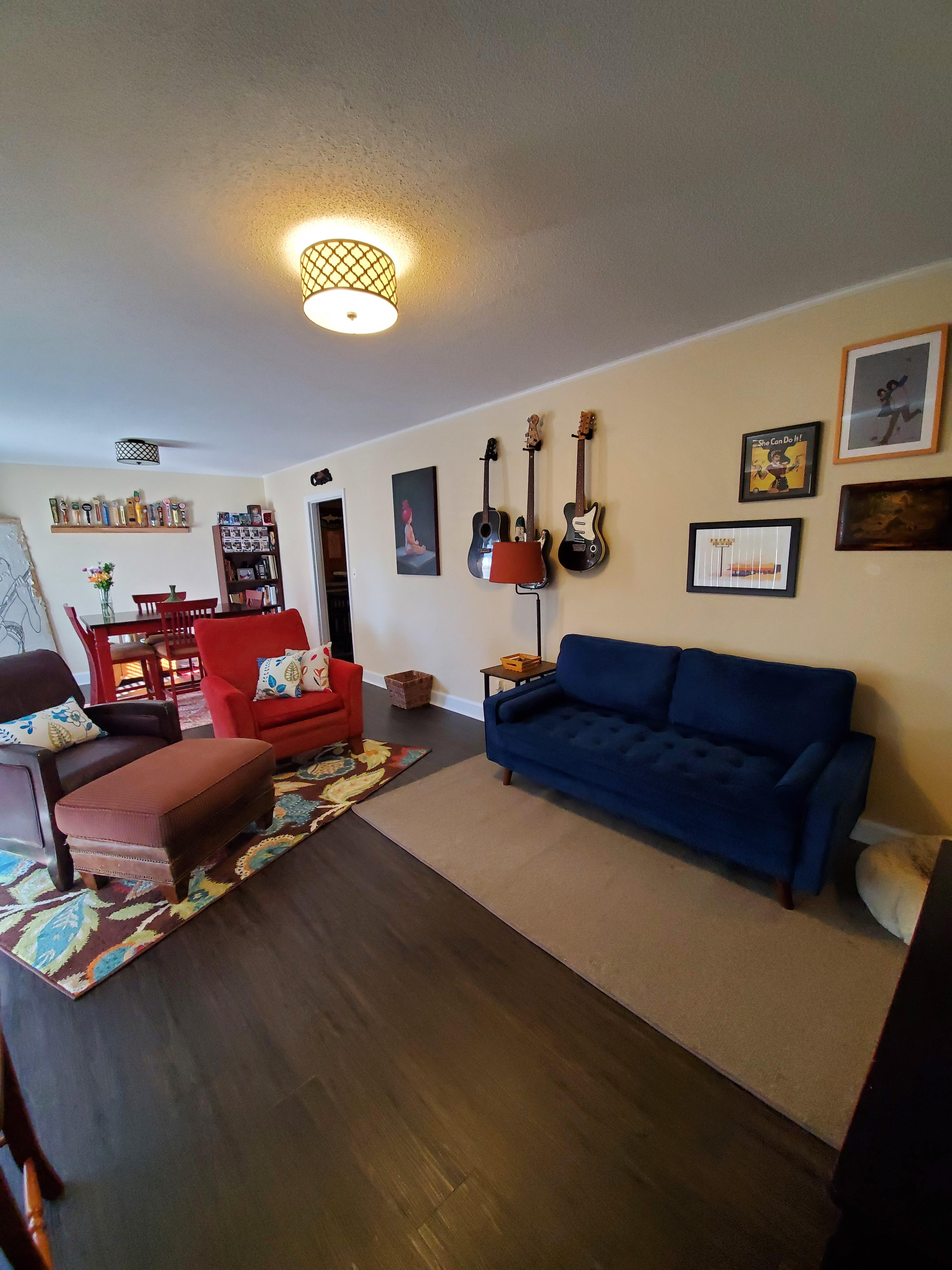 Living Room. Finally found the perfect couch. Chattanooga, TN