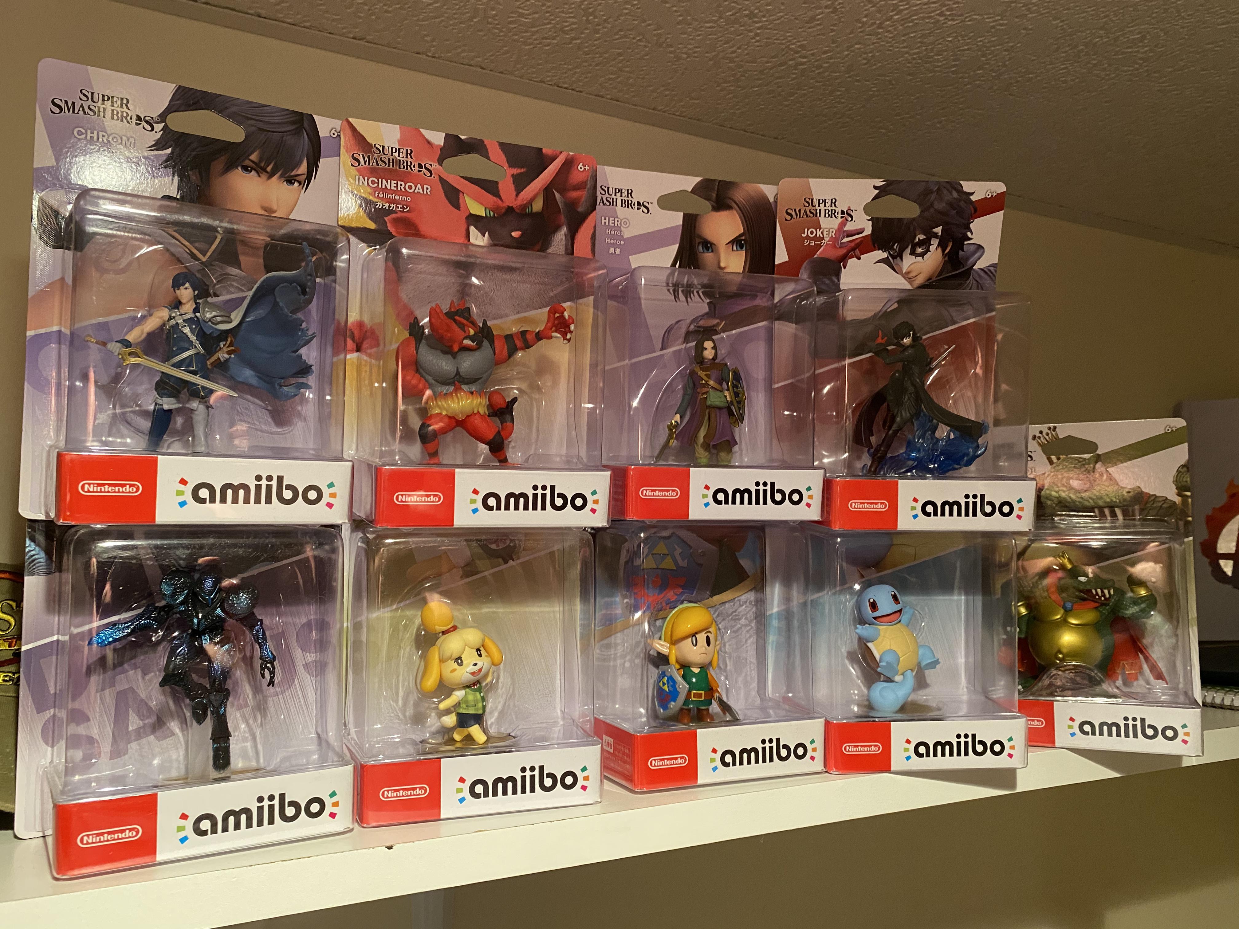 Haven’t bought an amiibo in well over a year due to money/work. Just