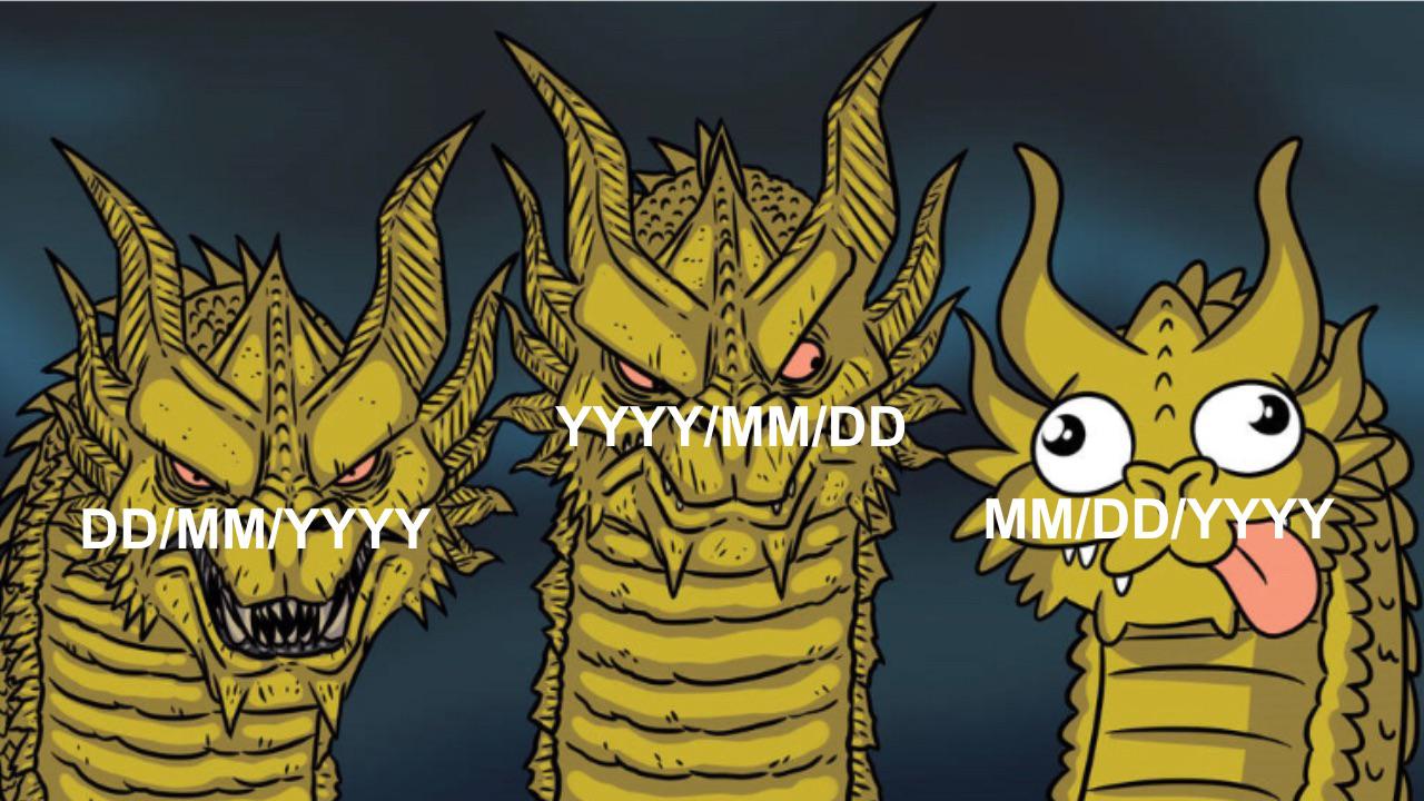 Idk the American date format just doesn’t really make sense to me r