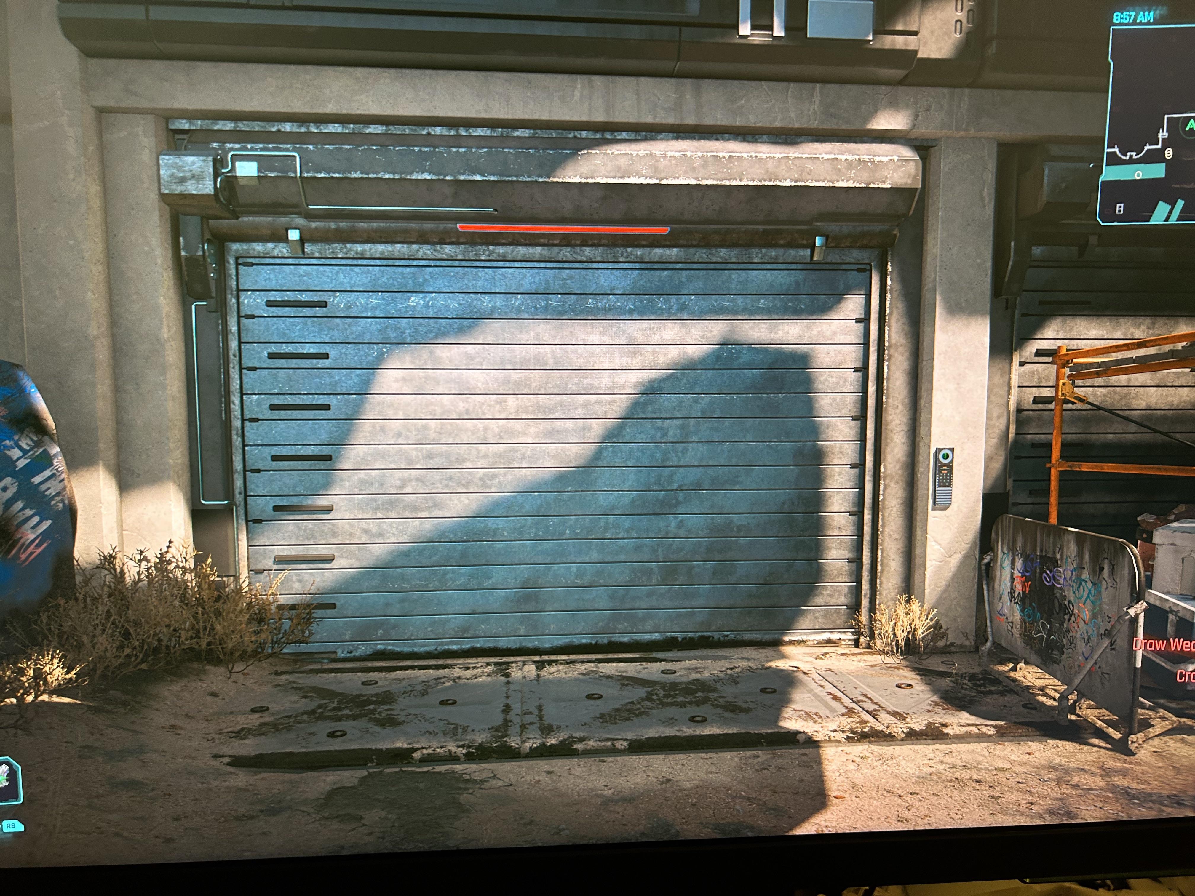 Garage door code? r/cyberpunkgame