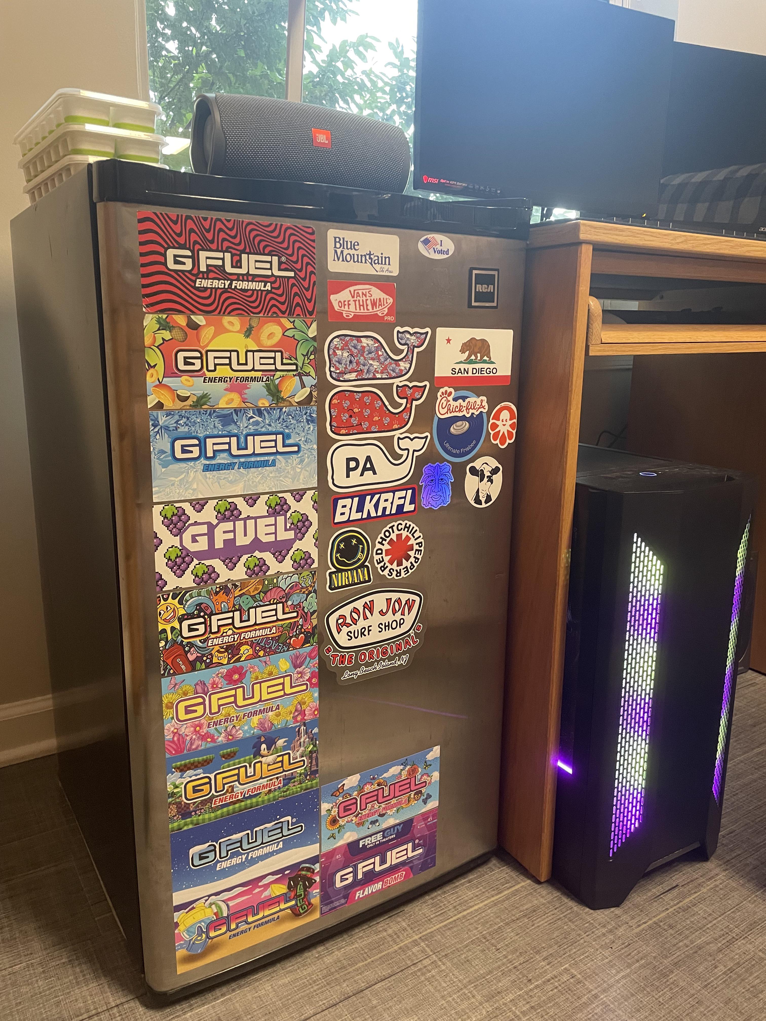 GFUEL FRIDGE JUST CAME IN (you can buy it from me for 599 good deal