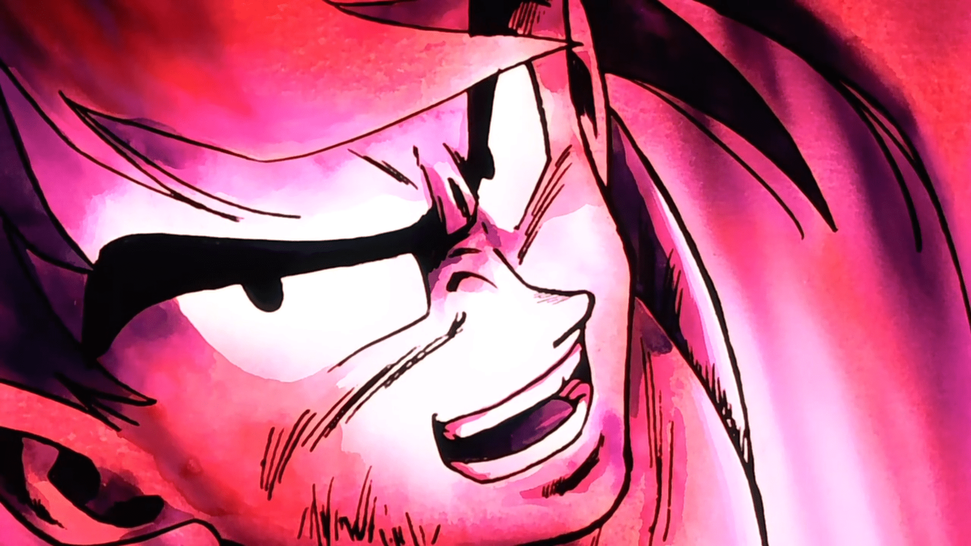 A frame a captured rewatching the sayan saga r/dbz