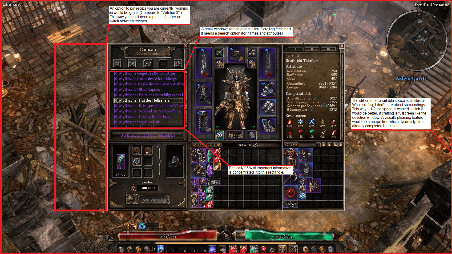 Grim Dawn Highlight Items talkscore