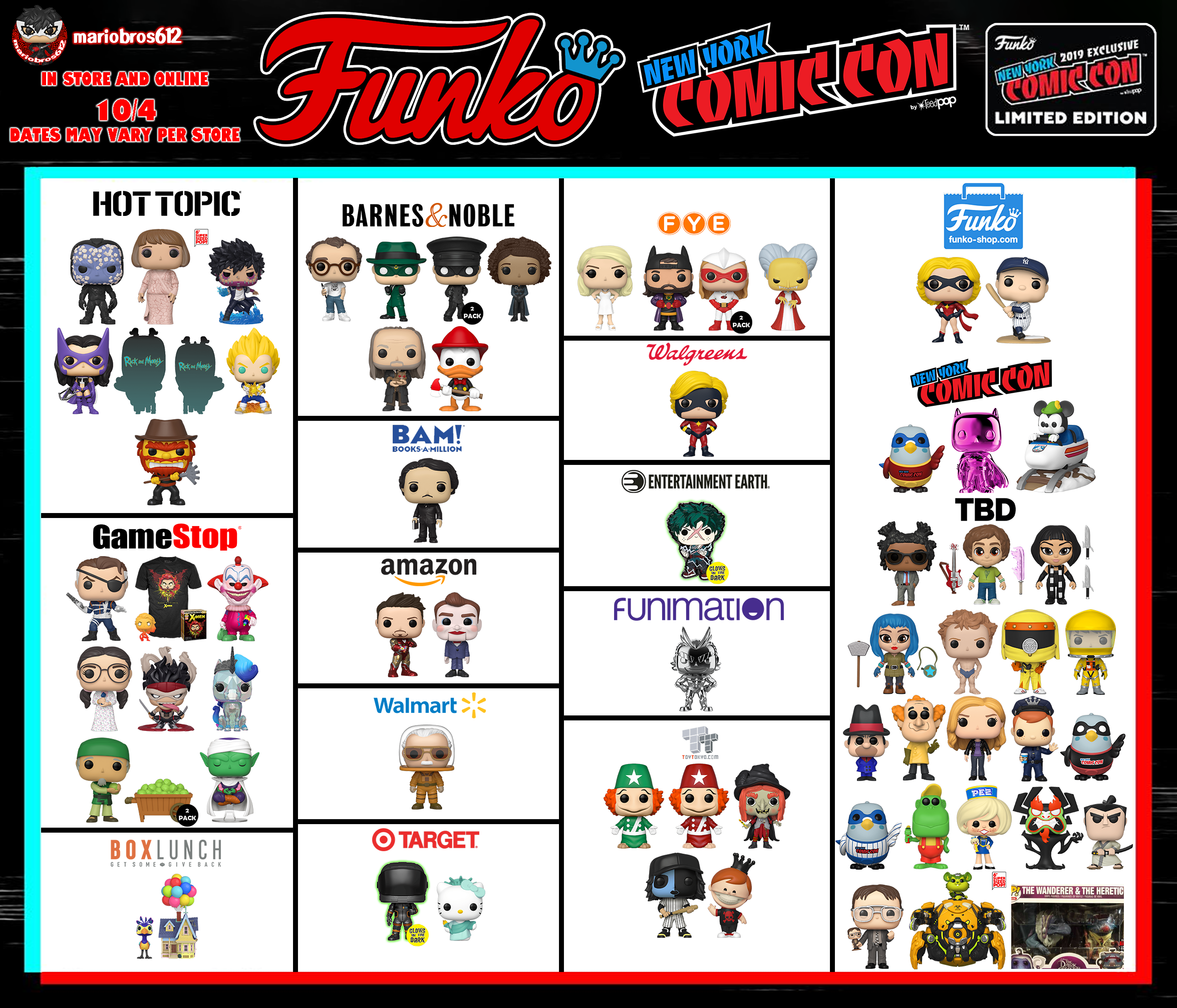 2023 Nycc Funko Pop List Funko Pop Leaks 2019 Best Sale, 57% Off | Tercesa.com