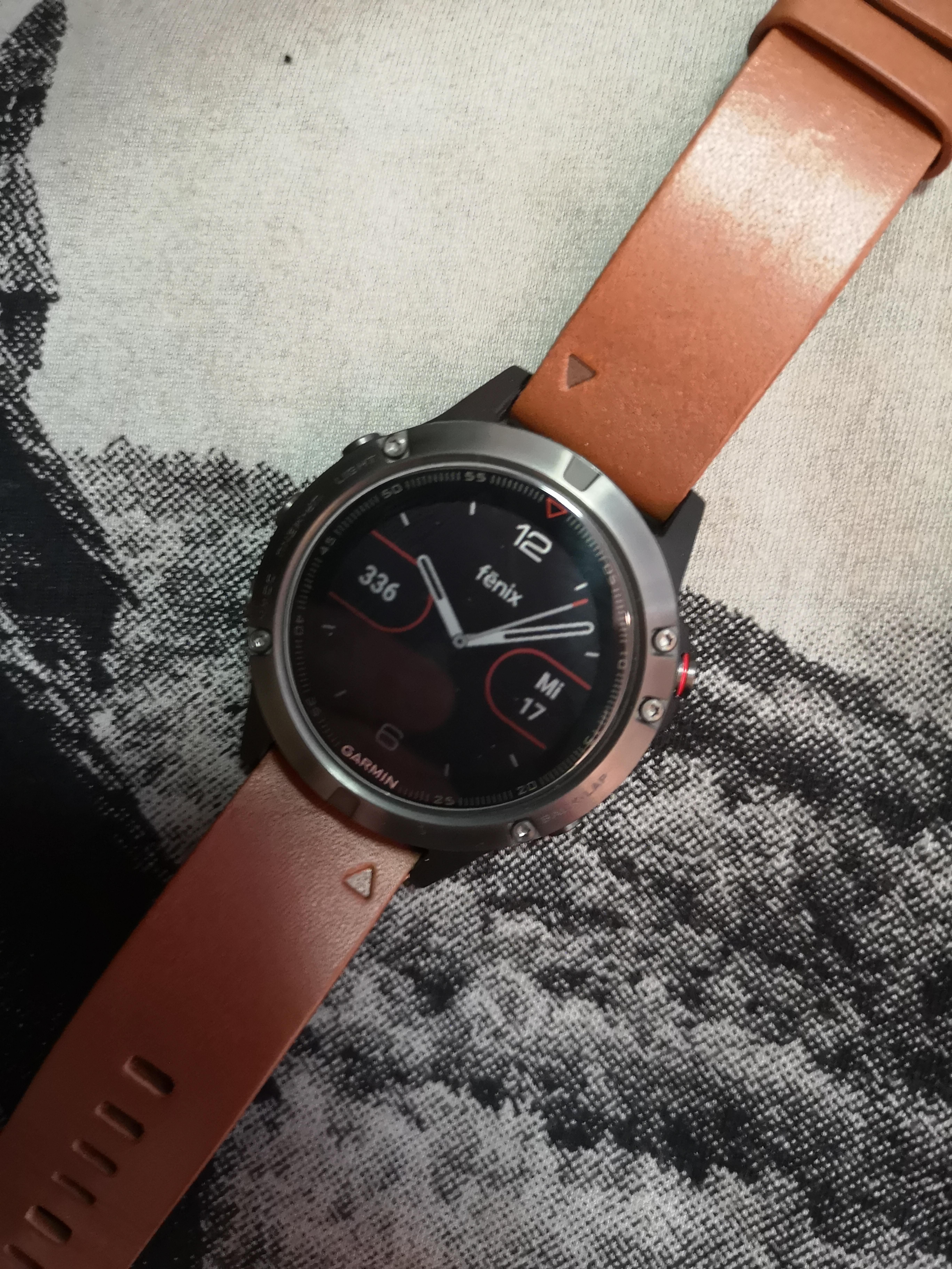 Got my garmin leather band and i love it. Thanks r/Garmin for help with