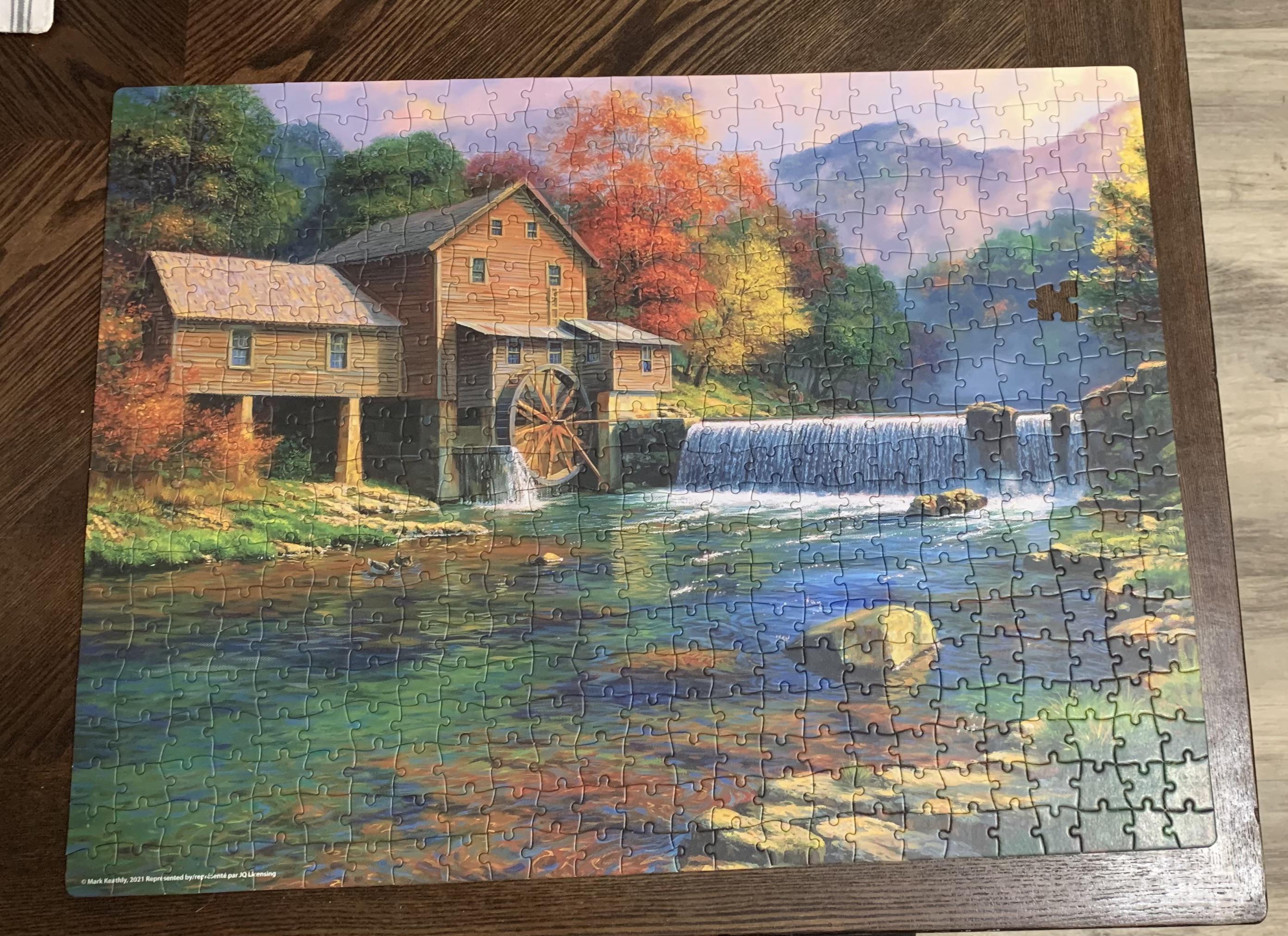 Walmart sold me a 499 piece puzzle. mildlyinfuriating