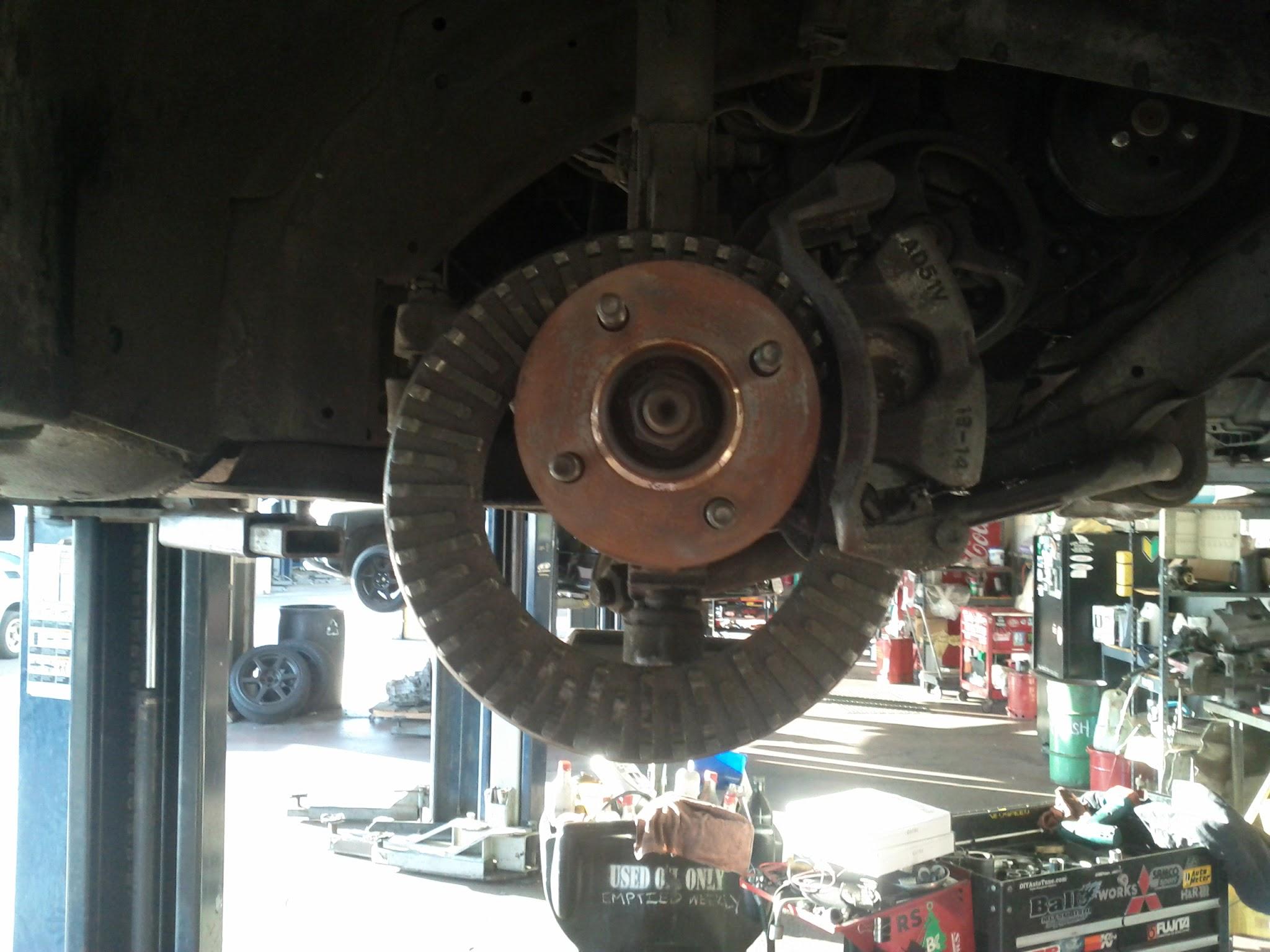 Grinding sound coming from my brakes