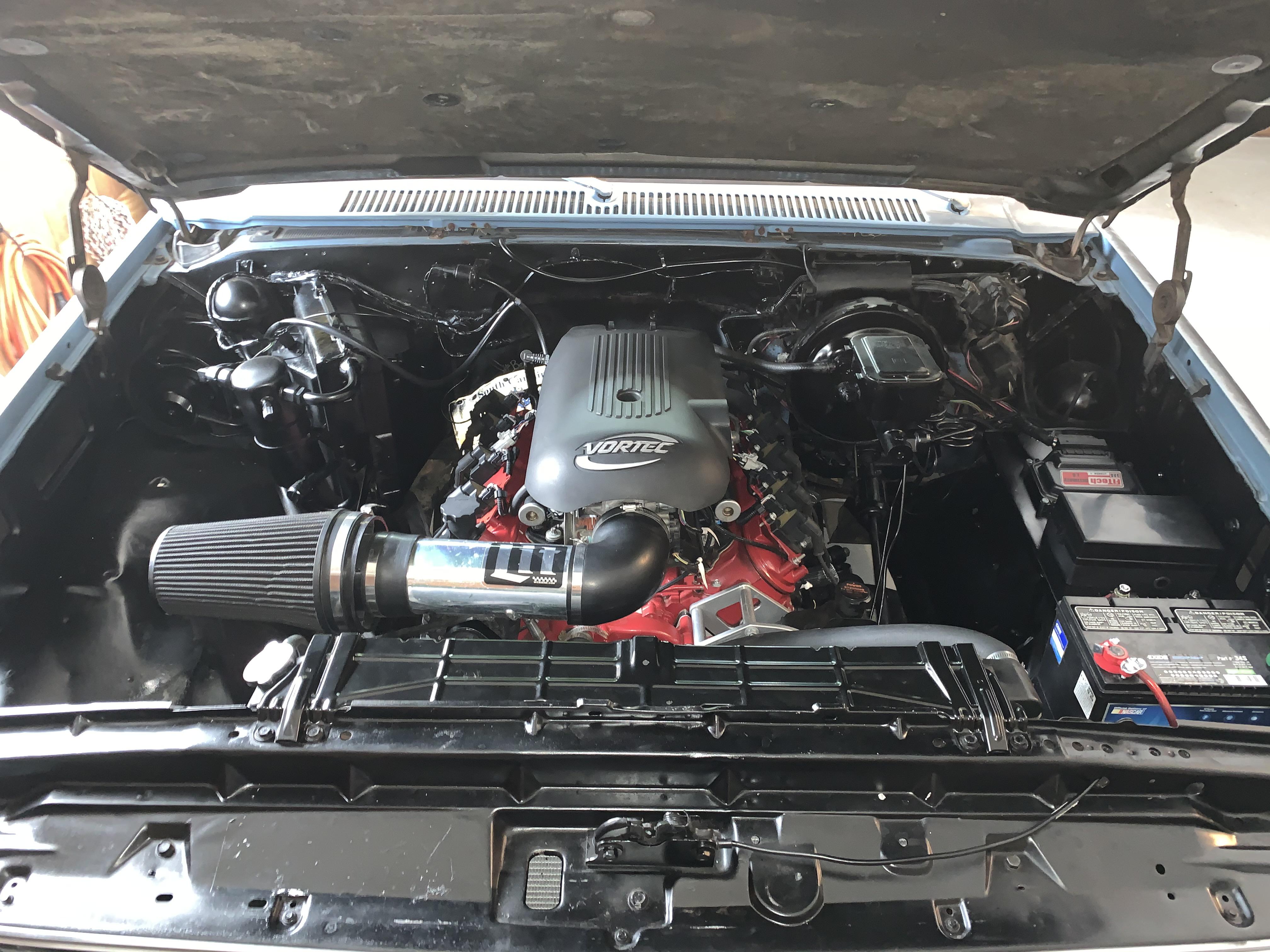 Slowly cleaning the engine bay up. : r/chevyc10