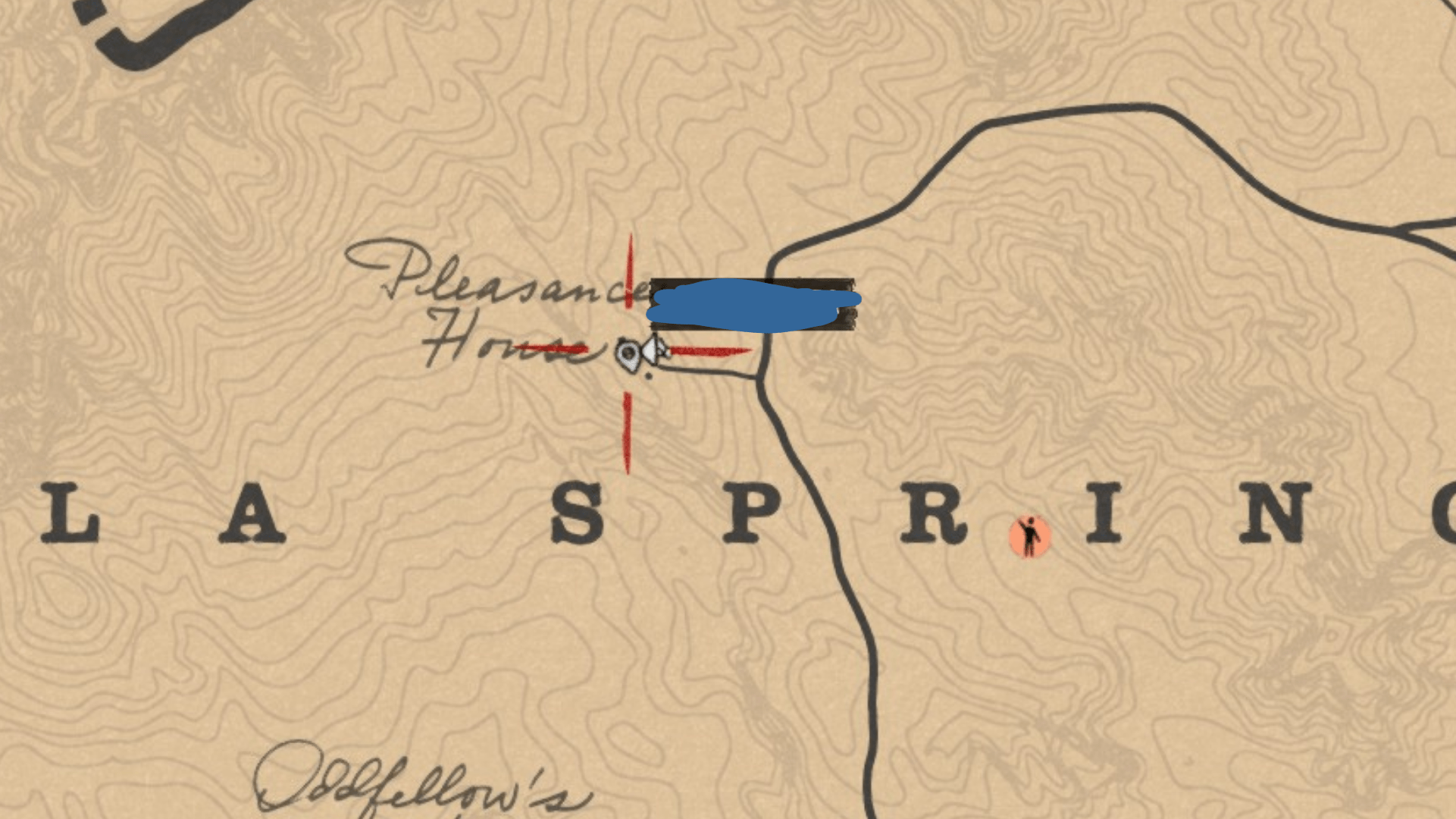 Boar bristle brush location