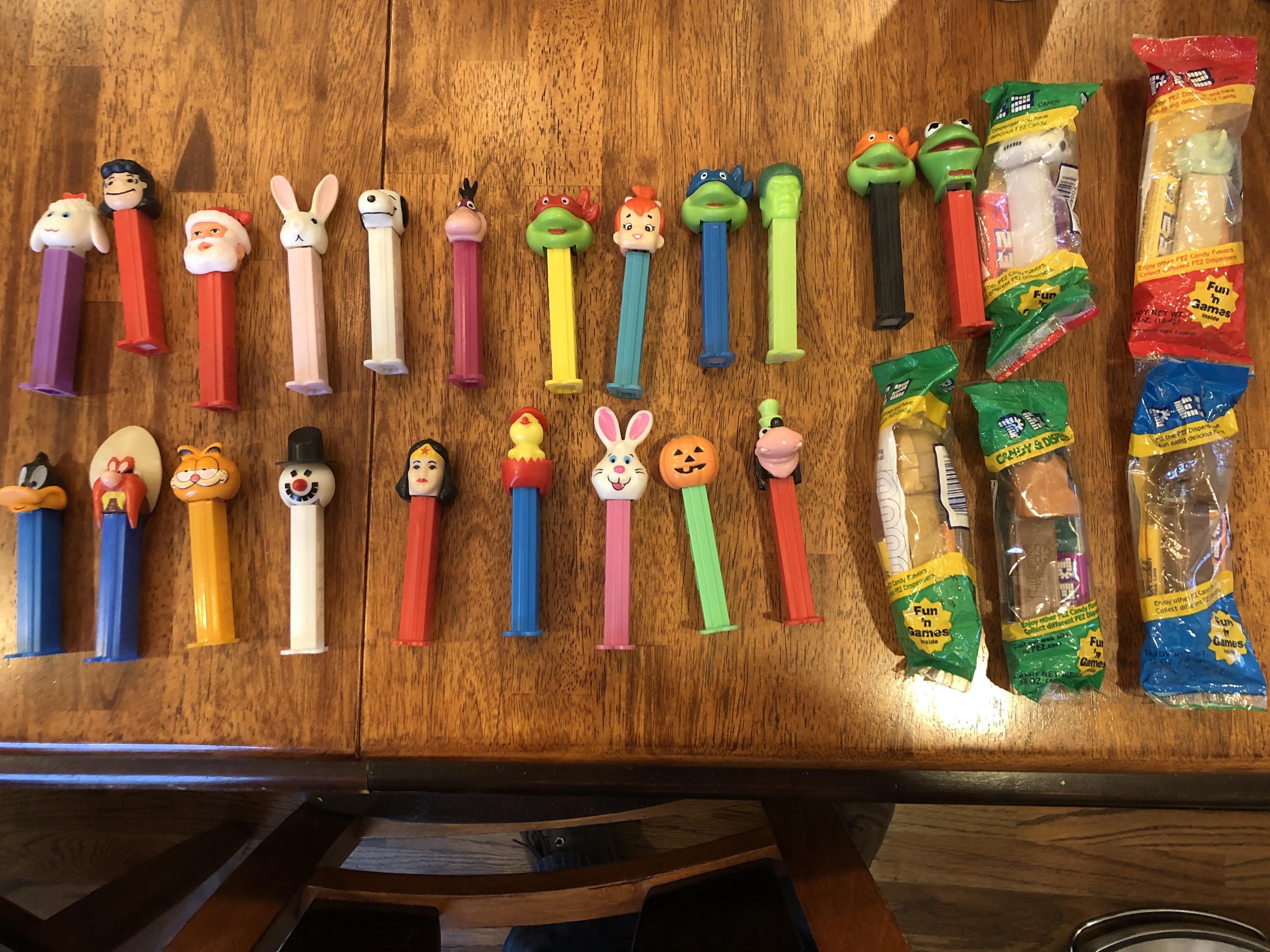 Found some of my old Pez! Are any worth anything? In bag is Yoda, storm