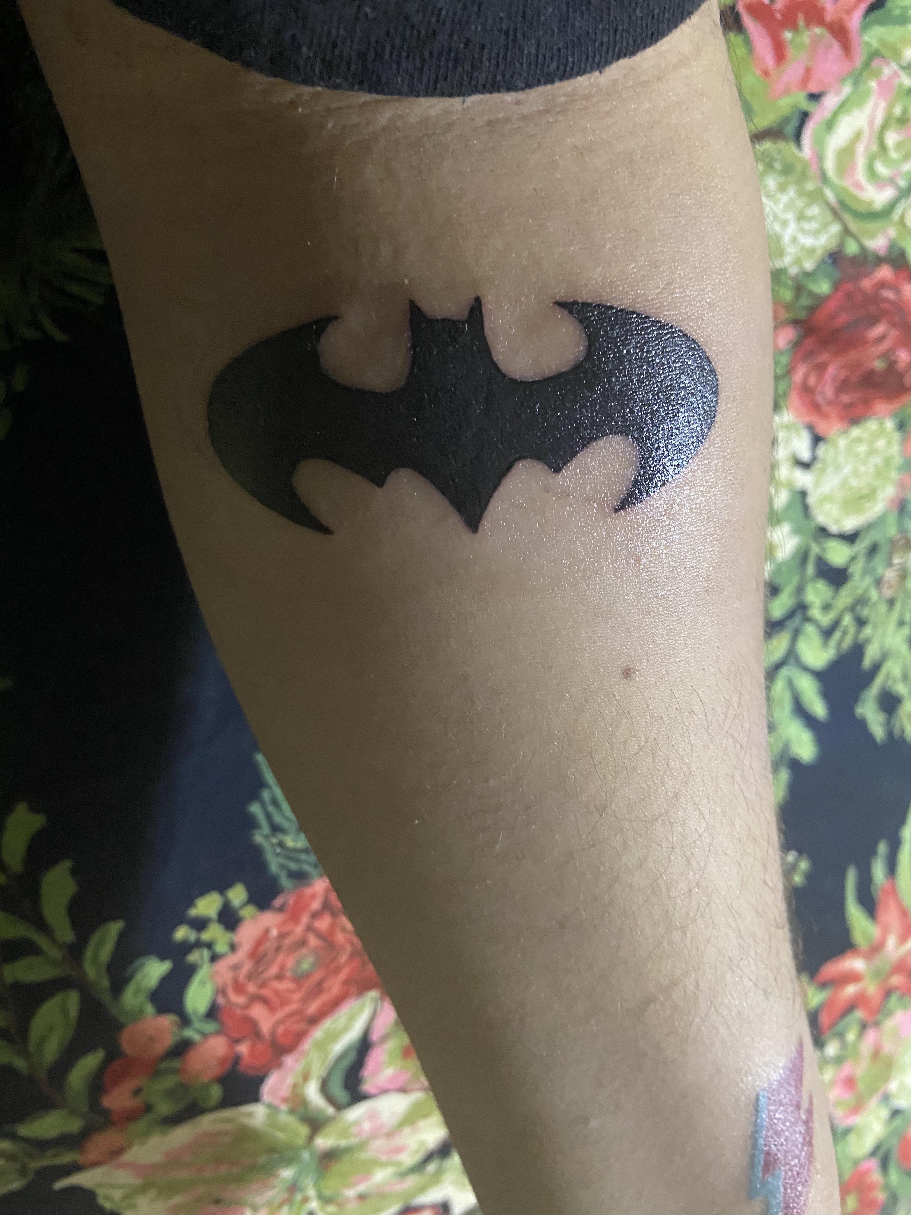 Batman Logo Tattoos For Girls