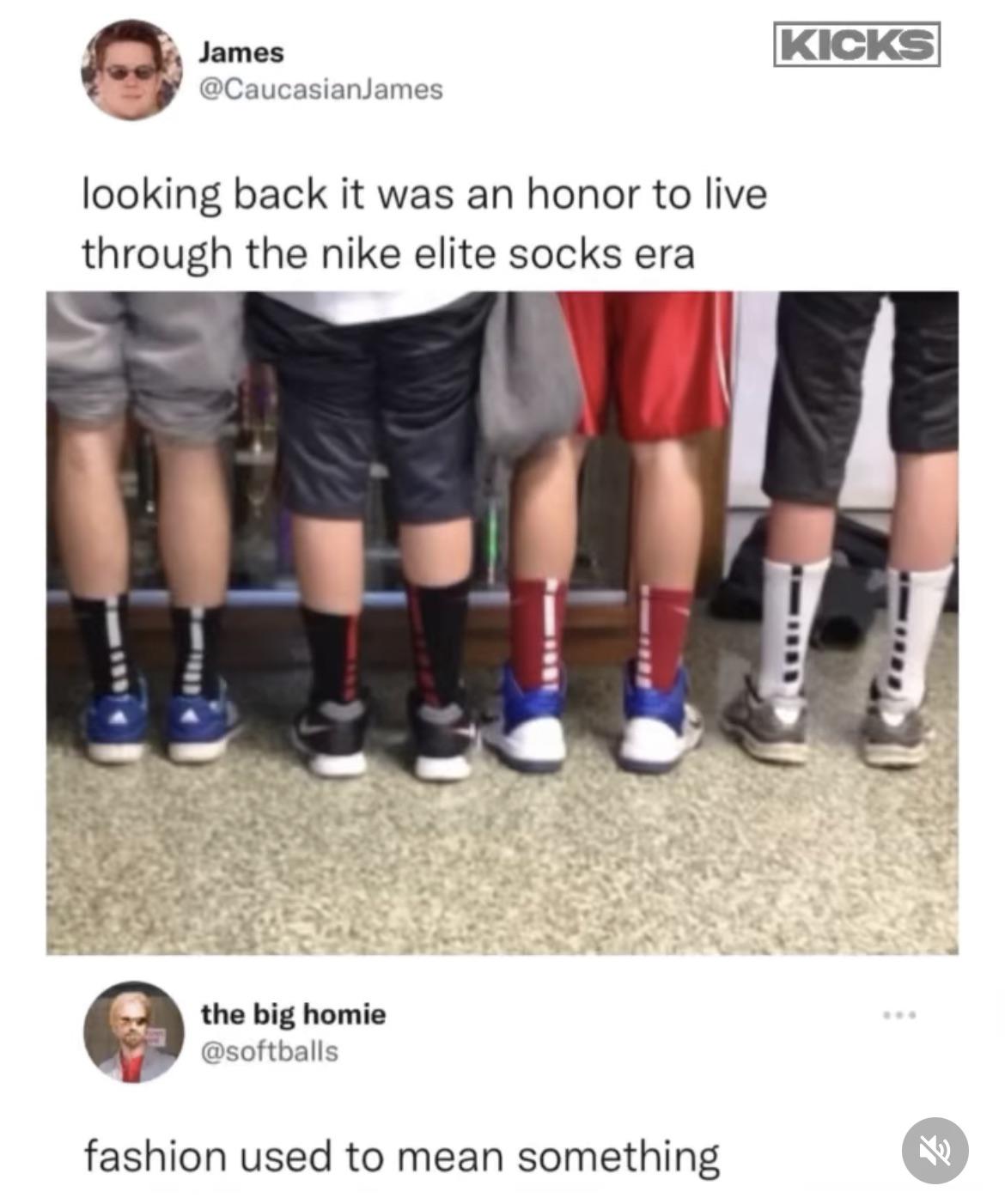 Anyone else wear Nike Elites? r/GenZ