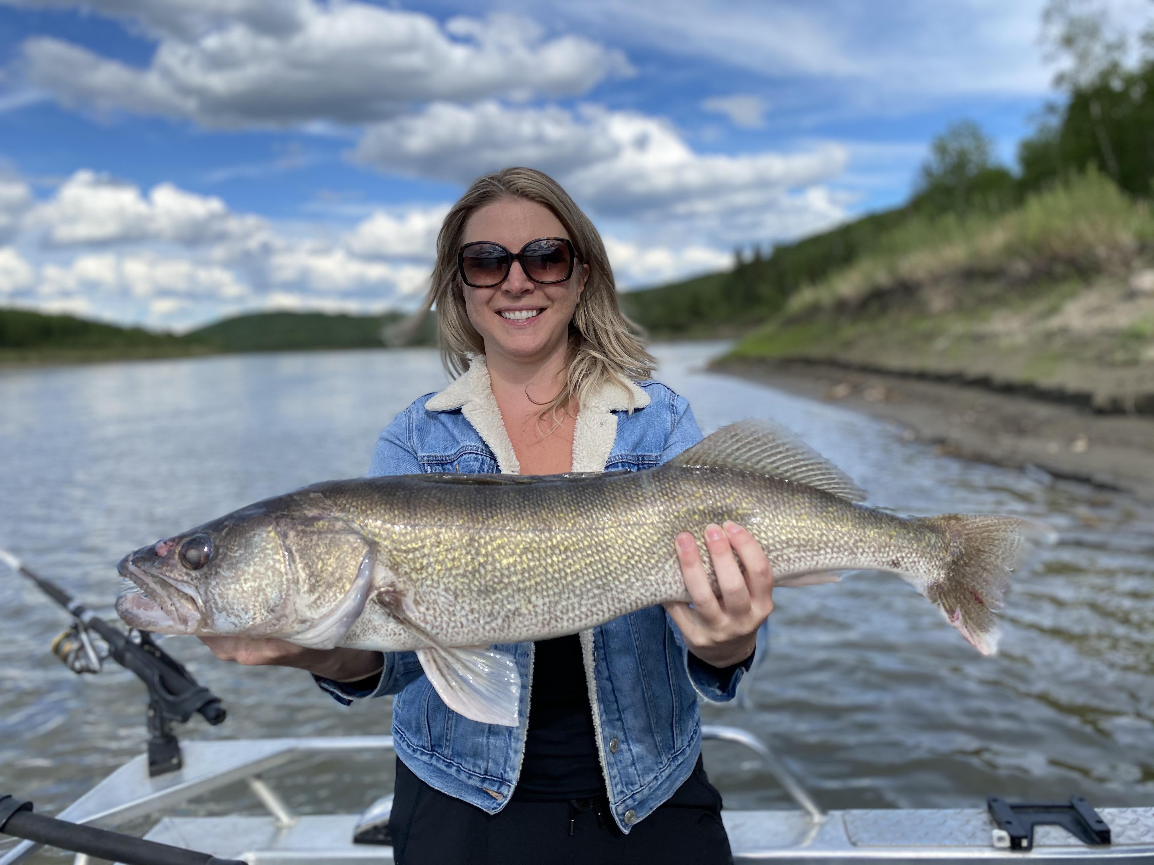North Saskatchewan River walleye! Alberta, Canada r/Fishing