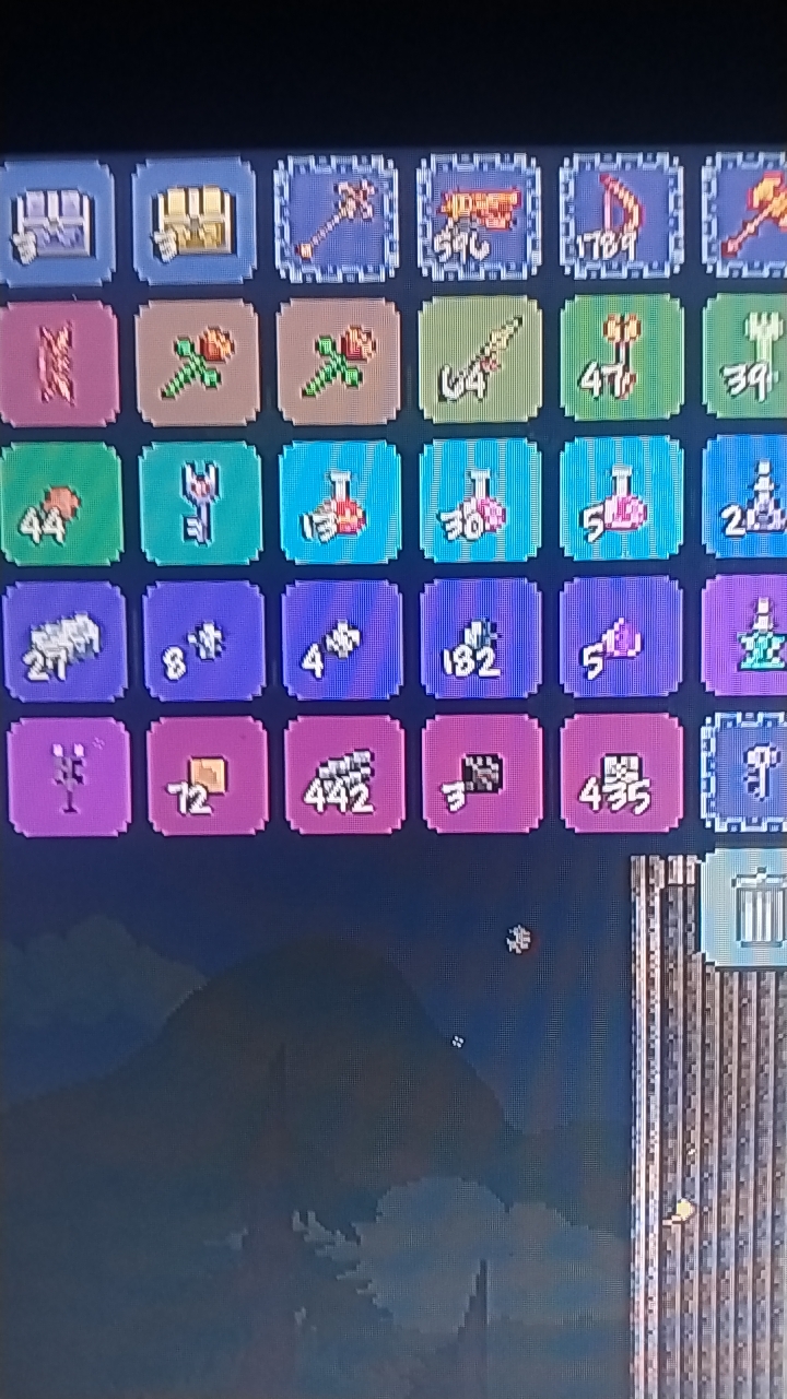 How many different colors are there with the sorting option? r/Terraria