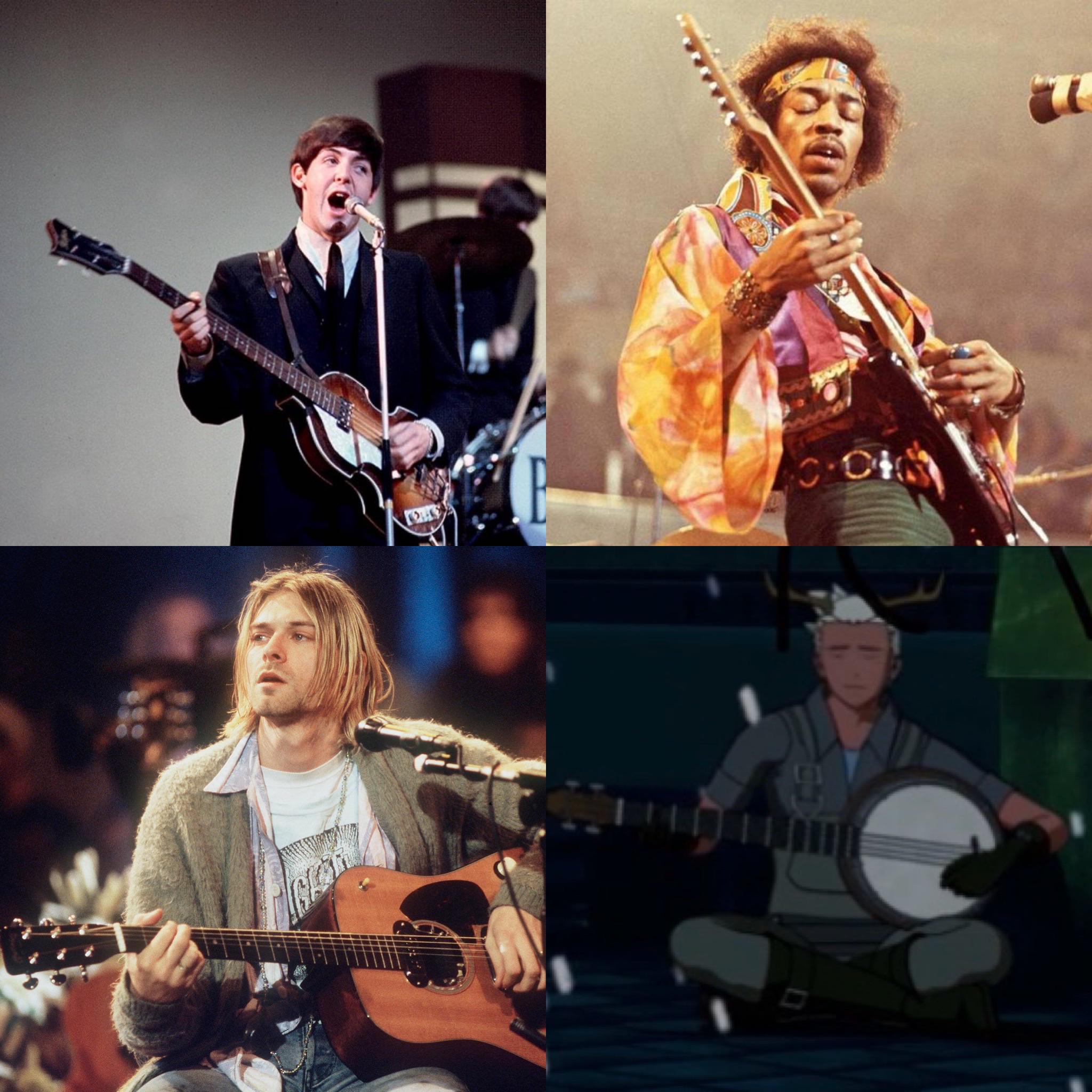 Greatest LeftHanded Musicians of All Time r/fnki