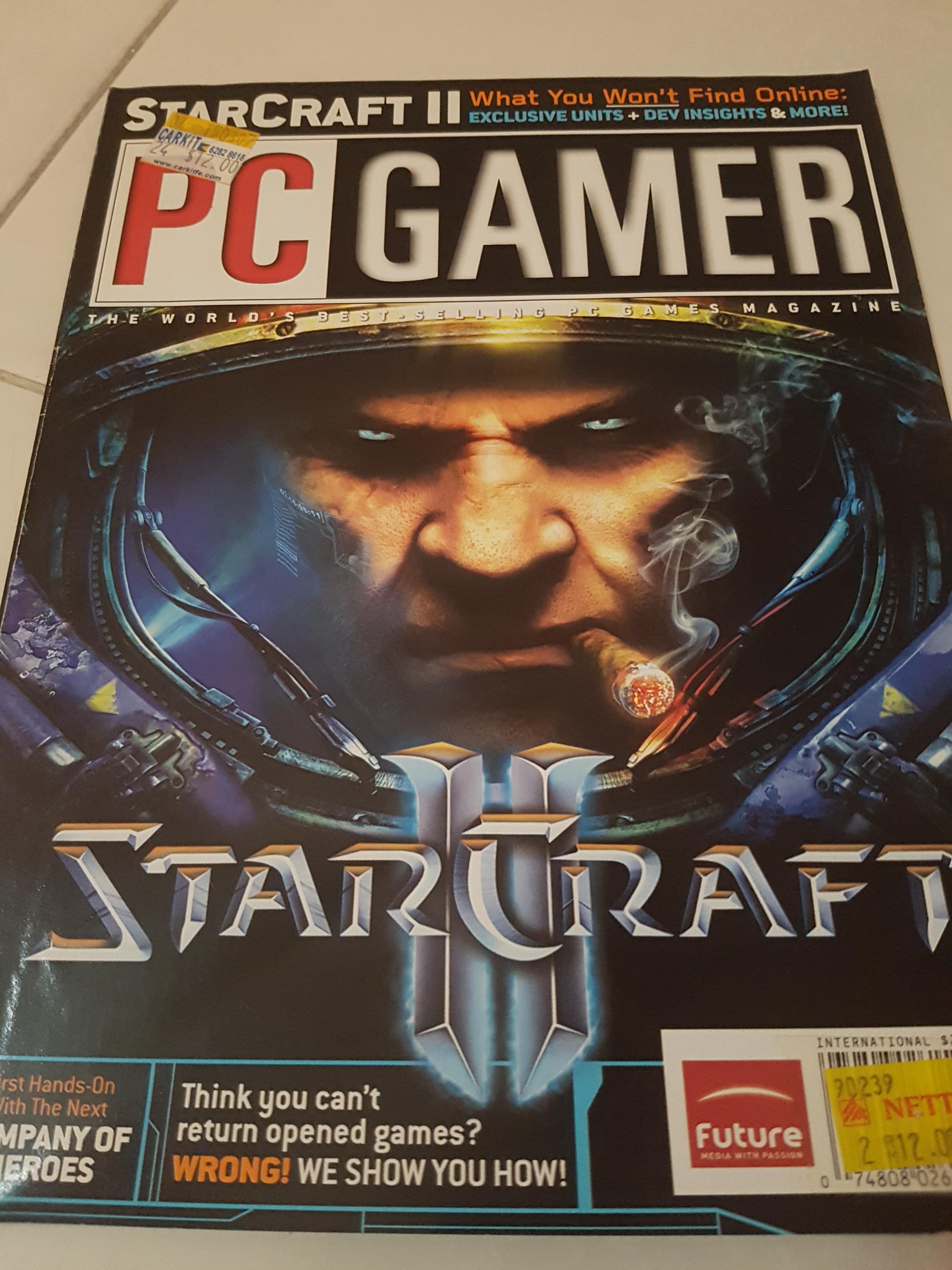 PC Gamer magazine . Aug 2007 edition. r/starcraft2