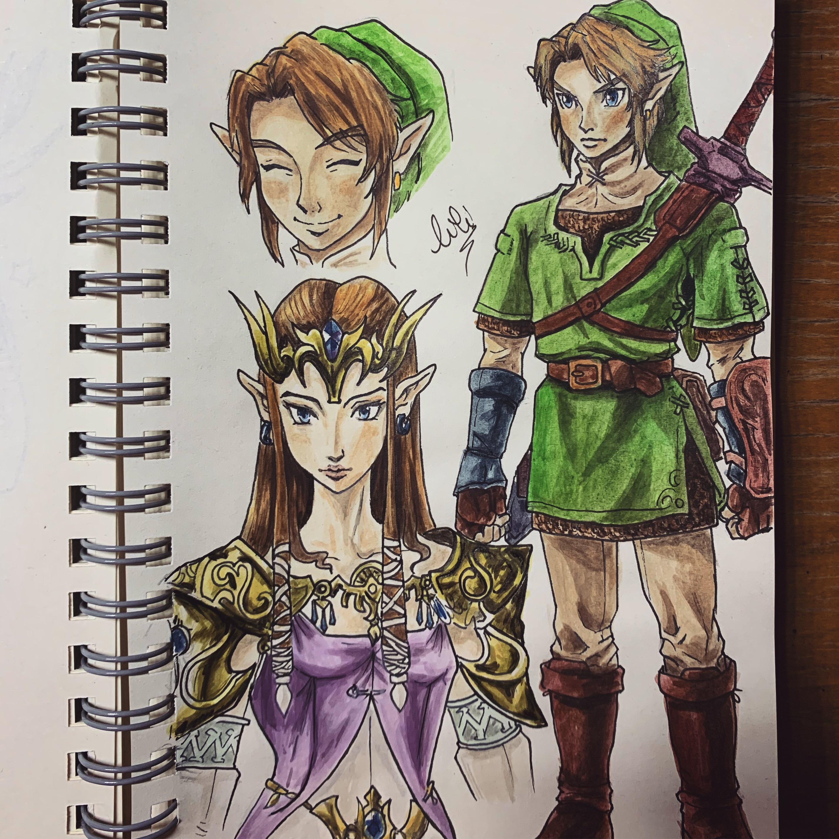 Princess Zelda Concept Art