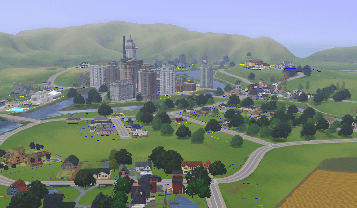 Riverview Overhaul WIP r/Sims3