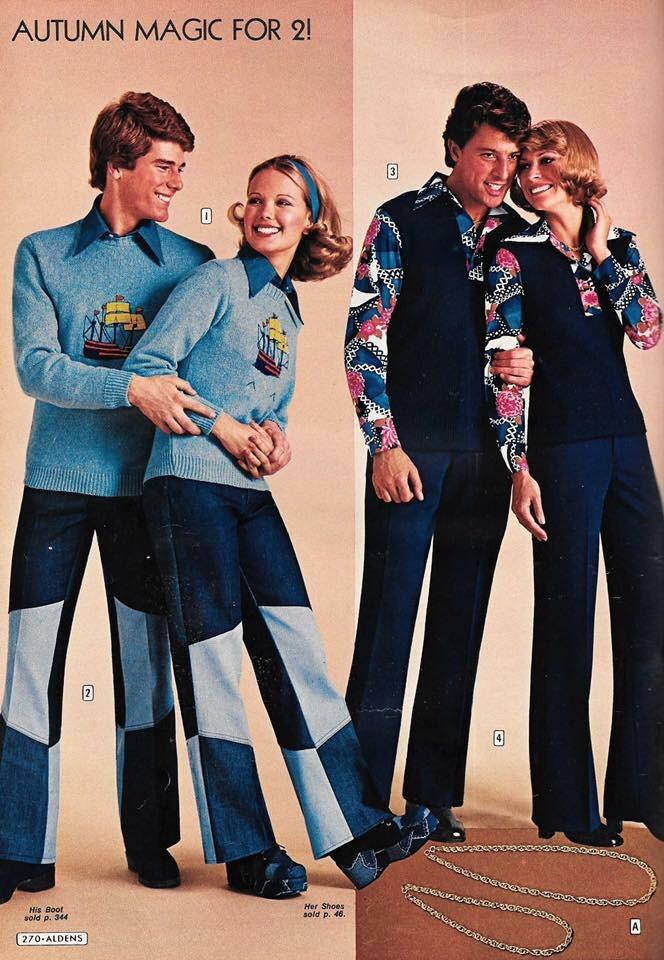 Um....groovy....I guess? (Alden’s, mail order catalog, 1975) r