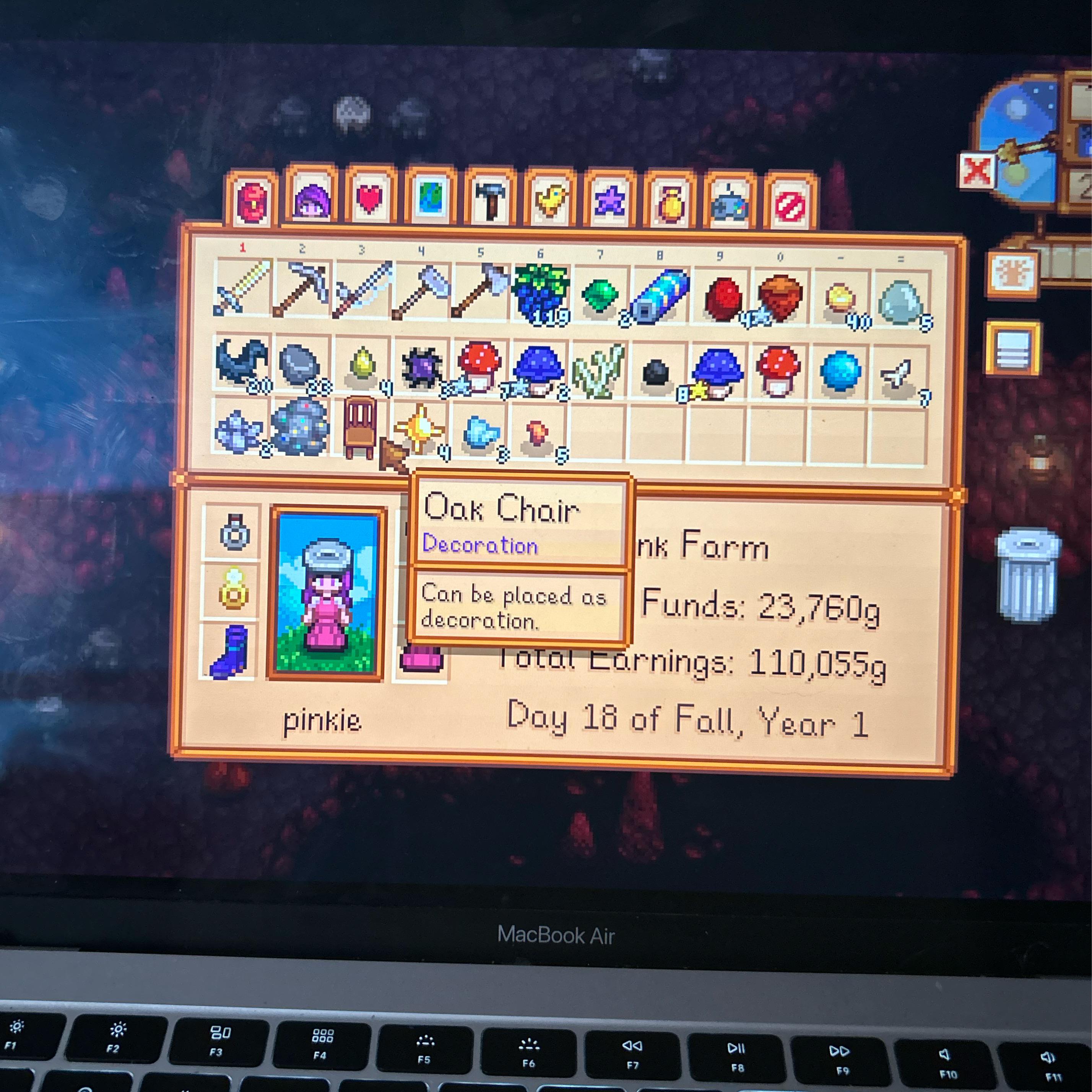 do monsters drop chairs?? r/StardewValley