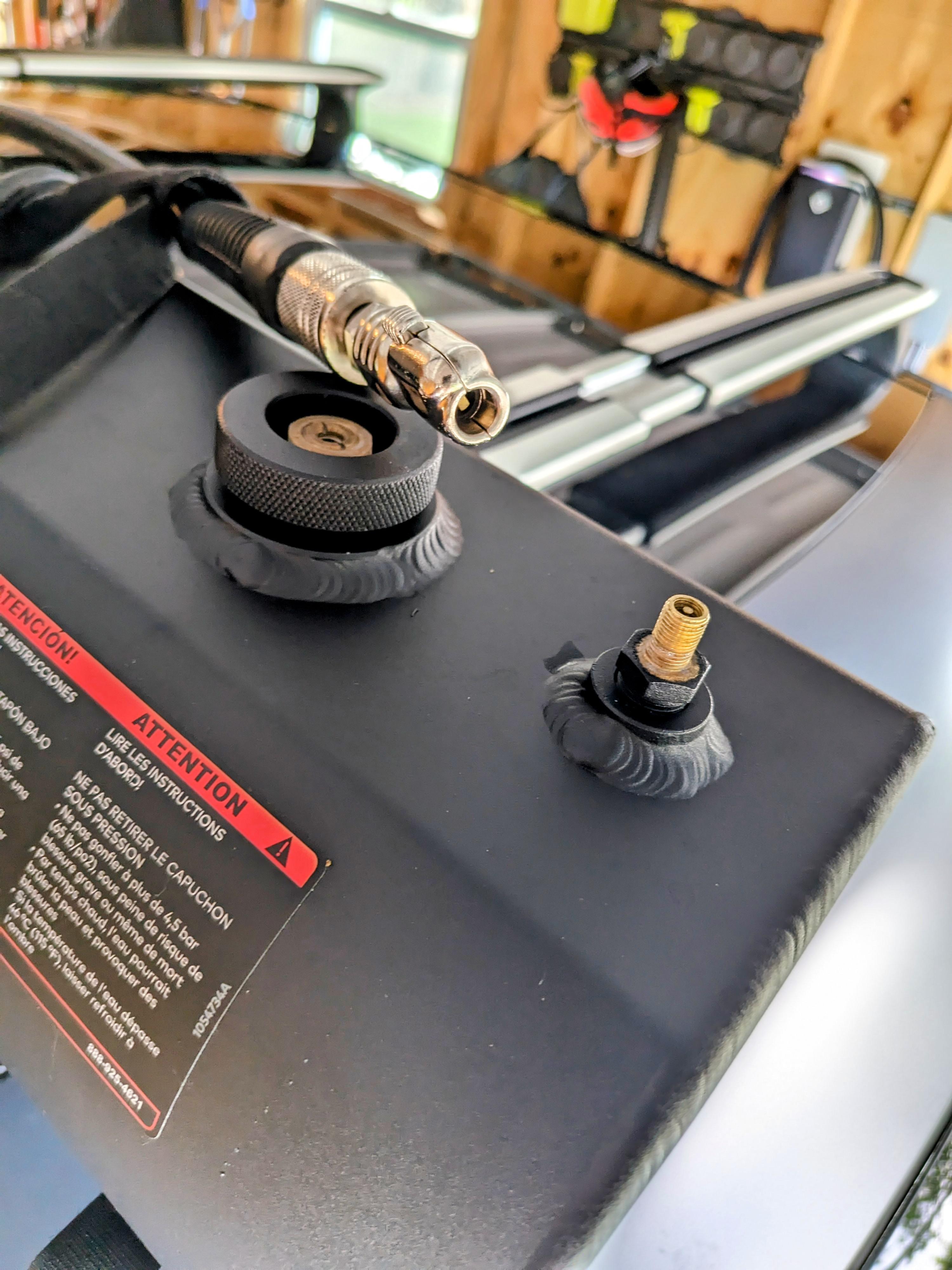 Which air compressor tip for Yakima road shower? r/Rivian