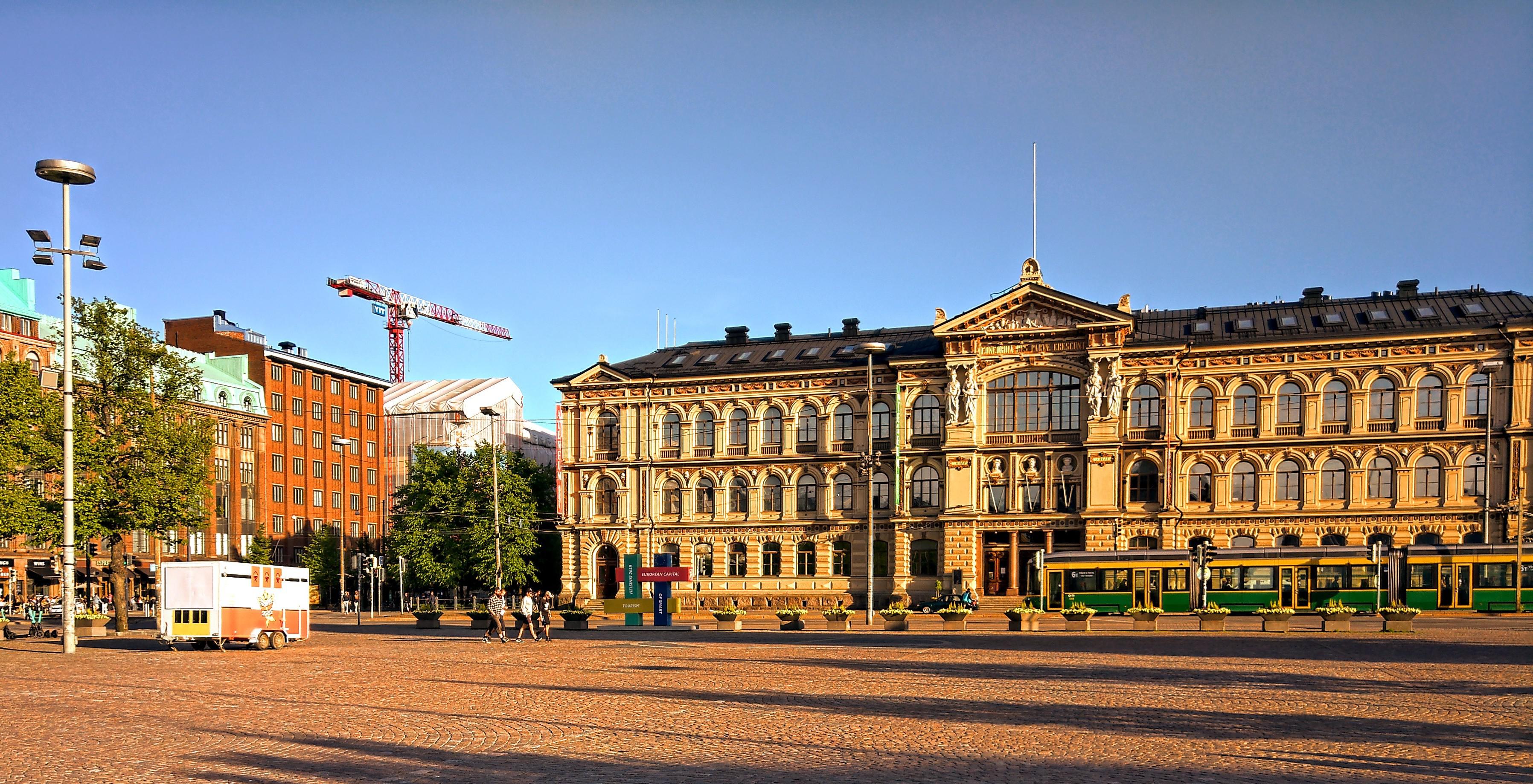 Art Museum "Ateneum" in Helsinki, Finland in 1887, The style is Neo Renaissance) [OC