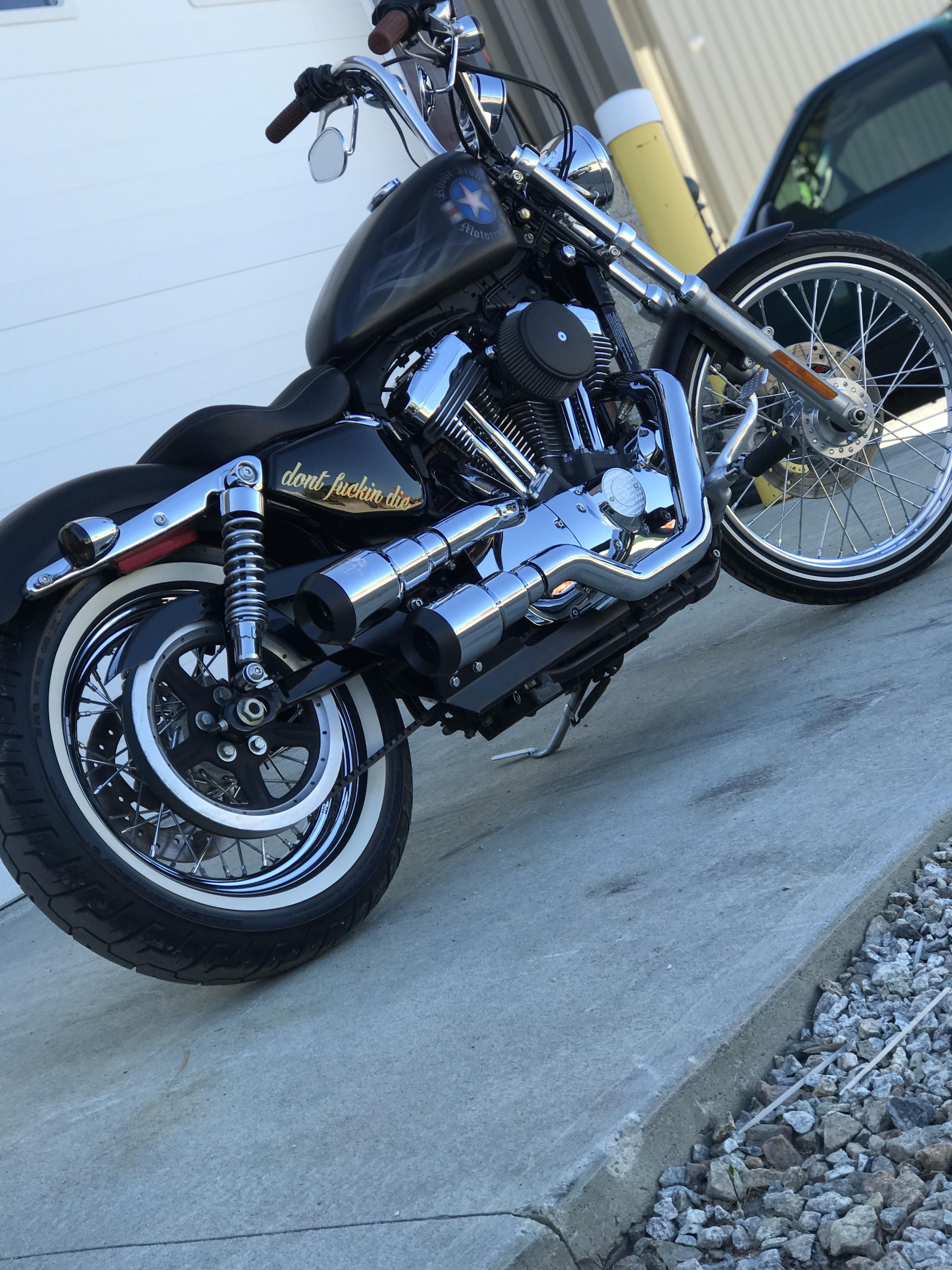 New grips. Vans X Cult r/sportster