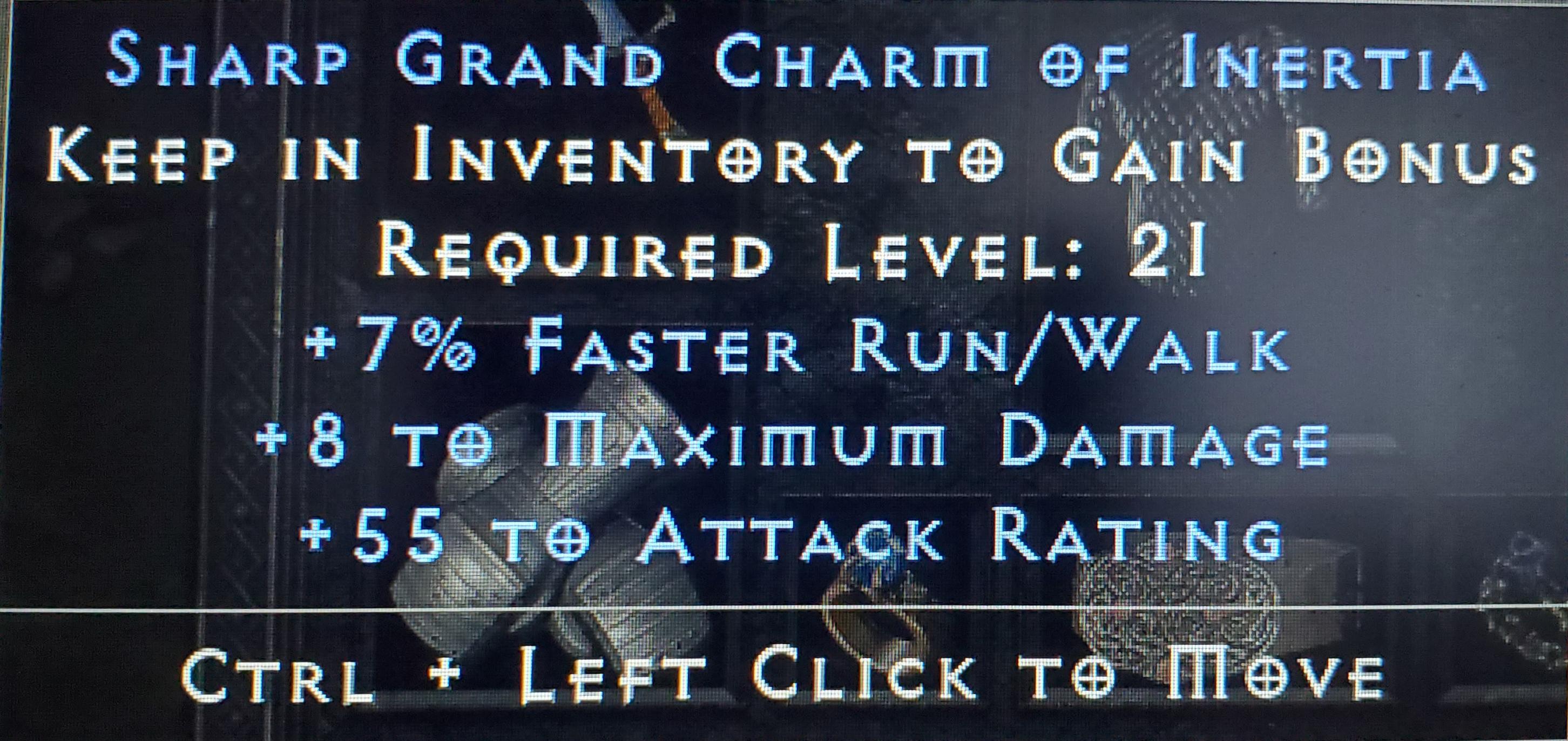 HC Ladder PC 8/55ar/7frw charm price check r/Diablo_2_Resurrected
