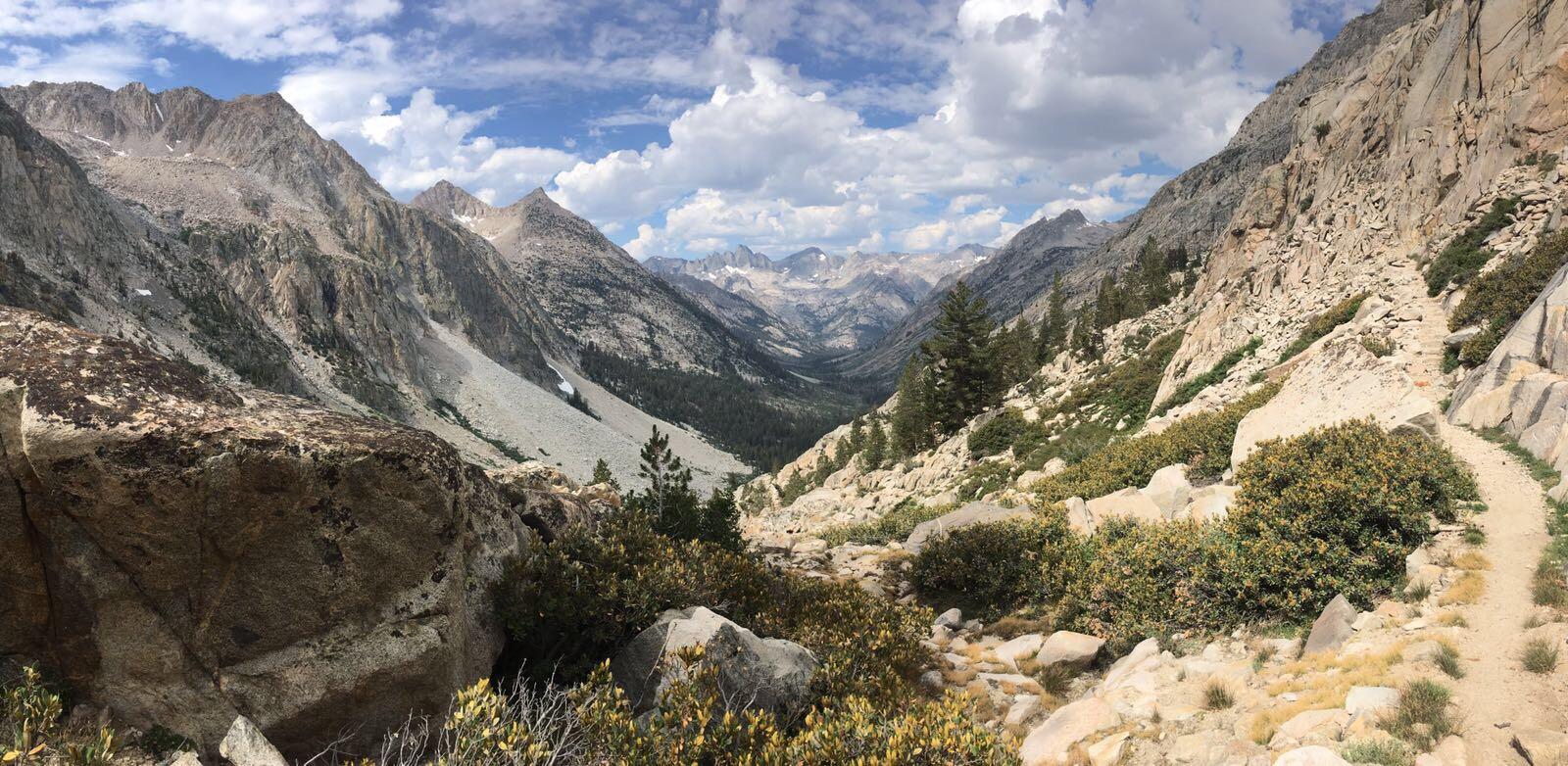 A view from the Golden Staircase JMT r/CampingandHiking