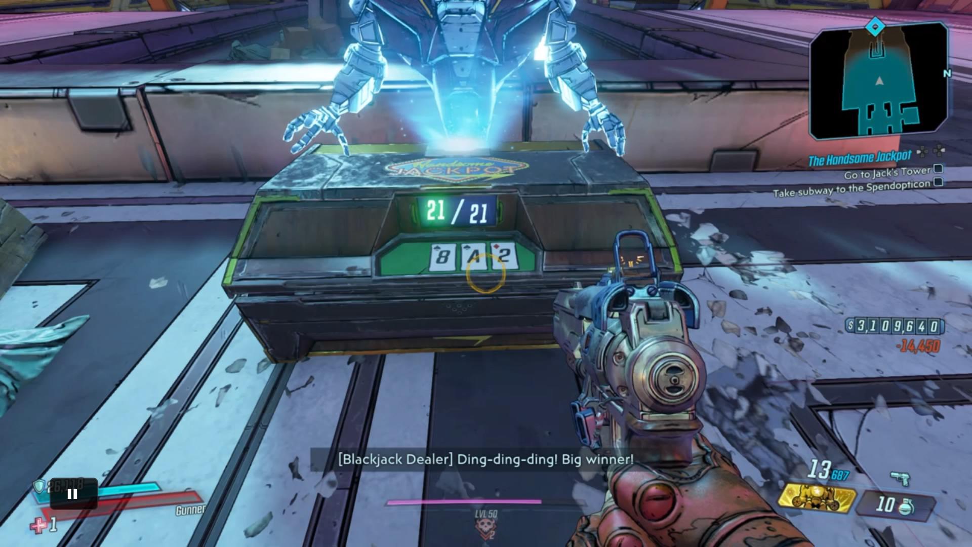 Blackjack on first try! r/borderlands3