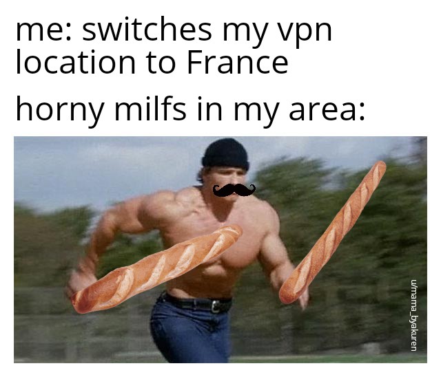 Baguette delicious r/memes