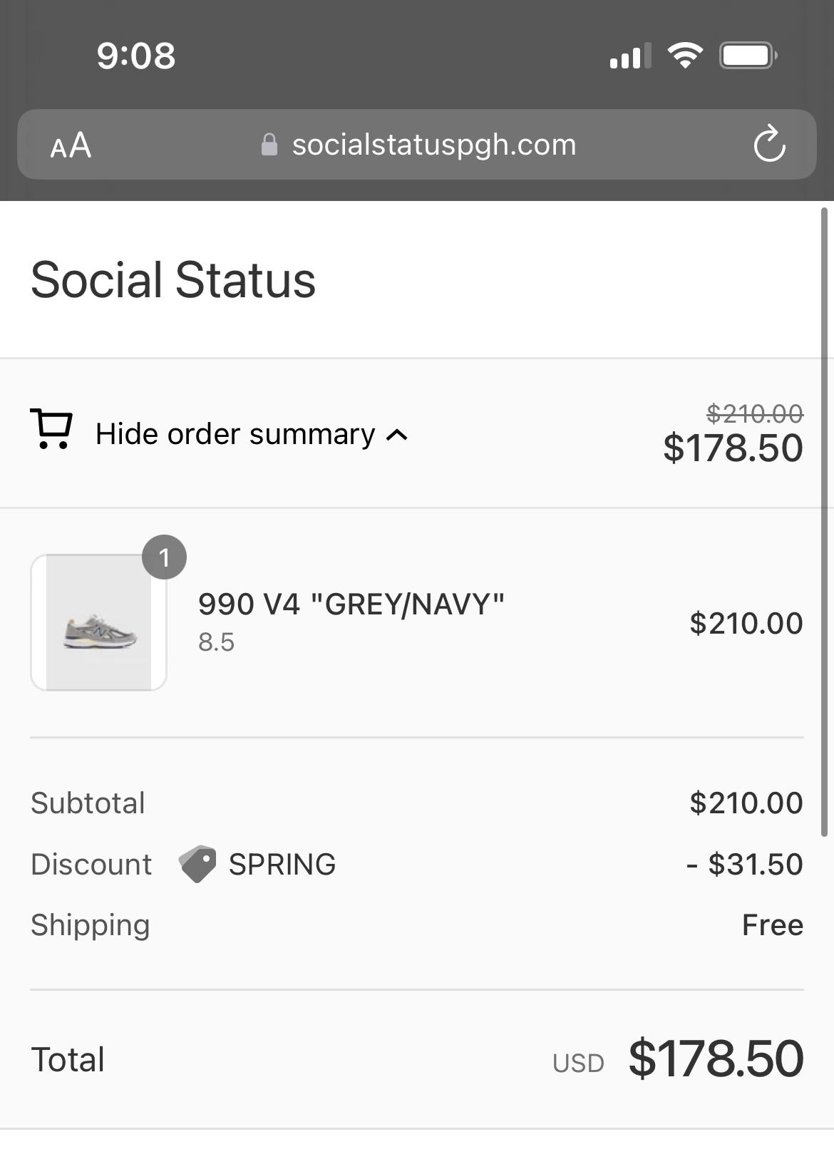 Nice sale going on at Social Status, A Ma Maniere, & APB Store r