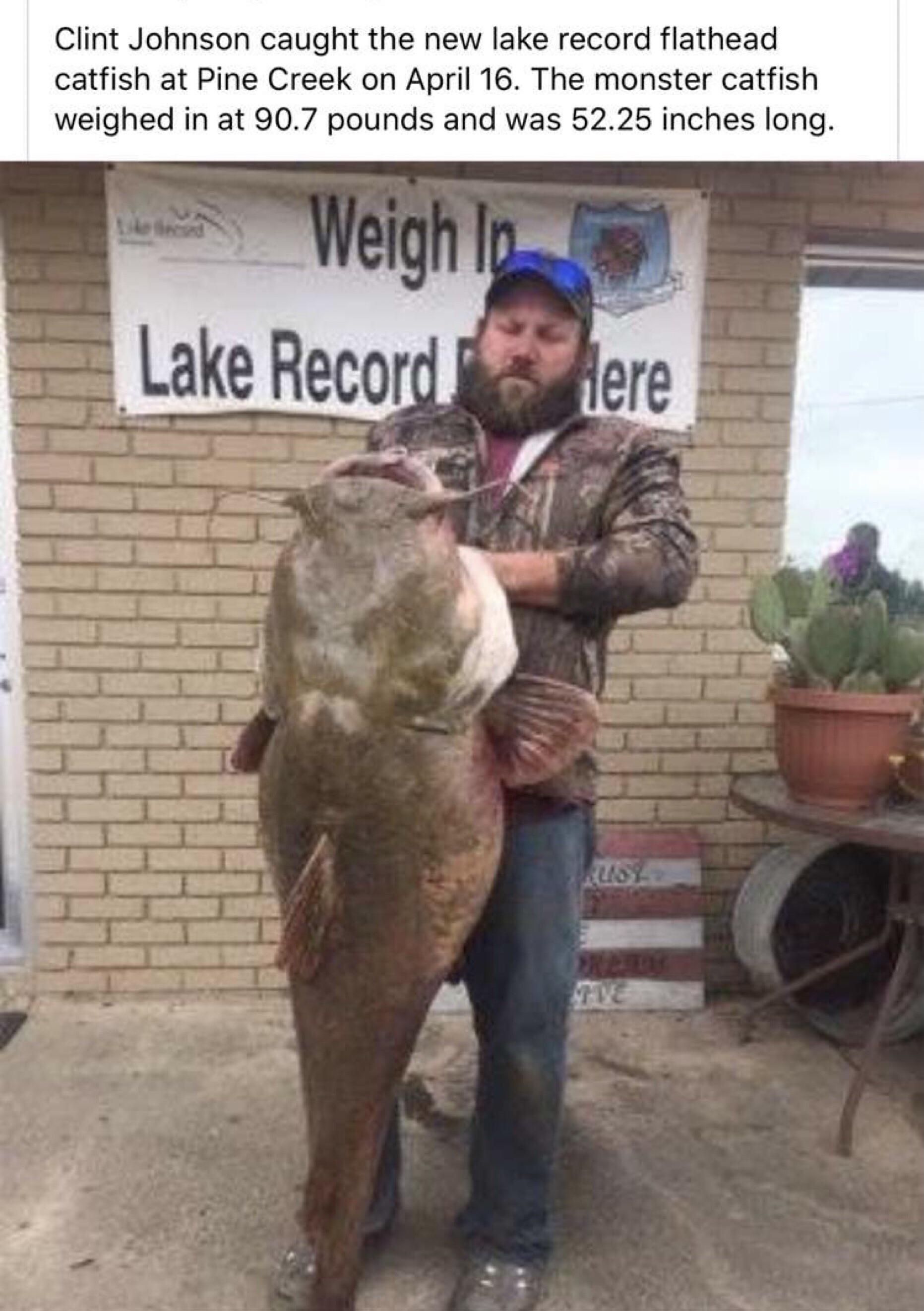 Record catfish in Kansas r/catfishing