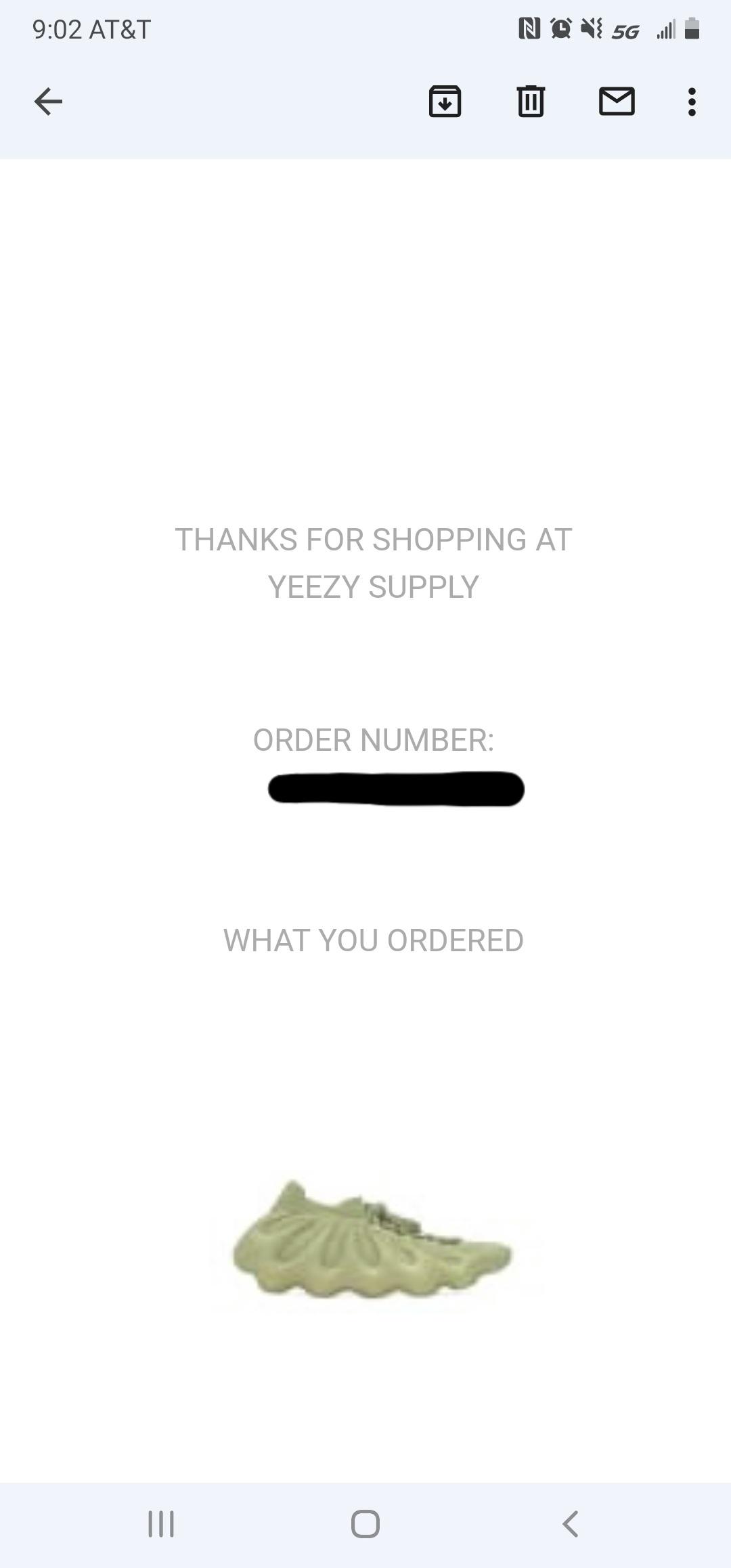 After waiting close to an hour, finally order went through! r/yeezys